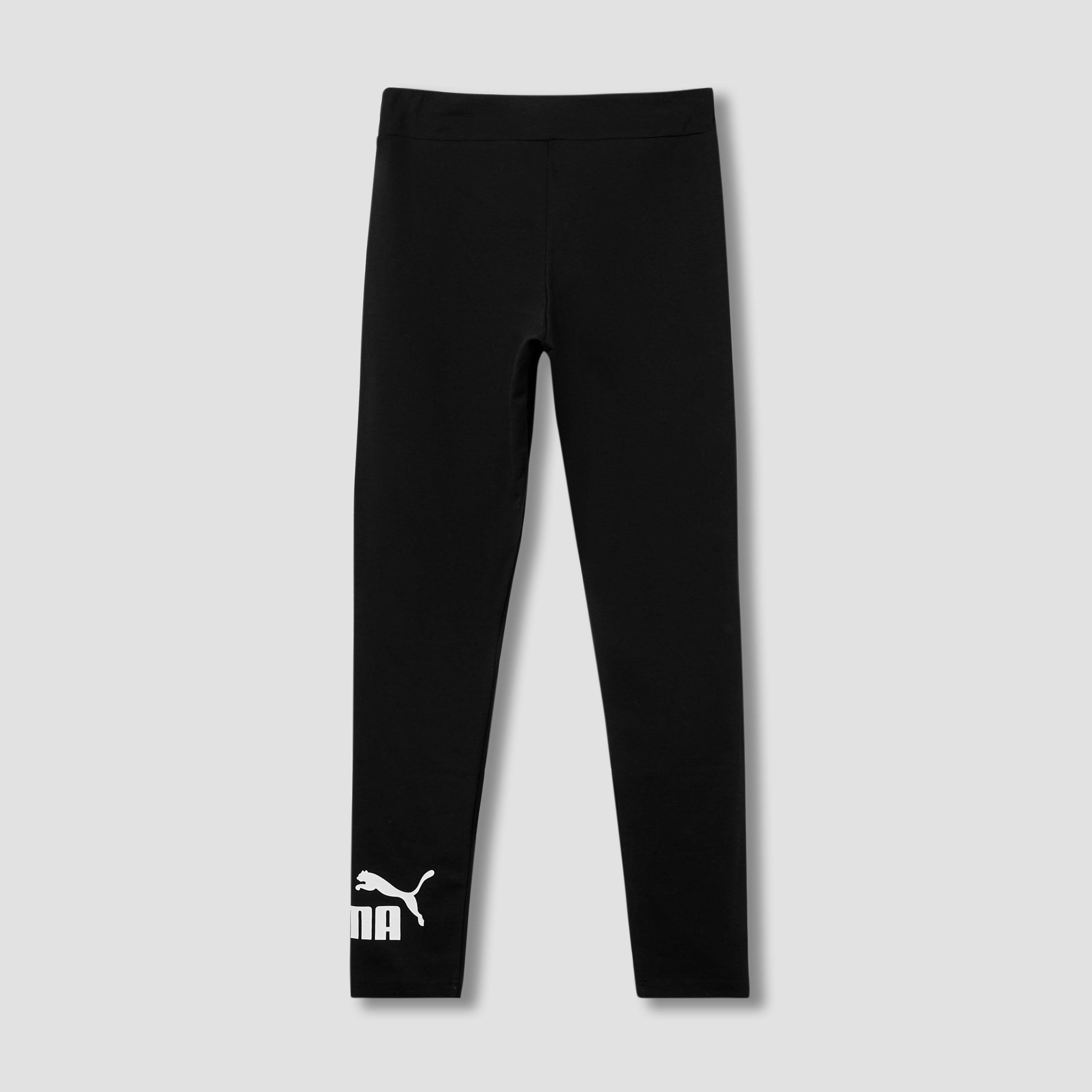 PUMA Logo Print Leggings-girls-clothing-sportswear-bottoms-image-2