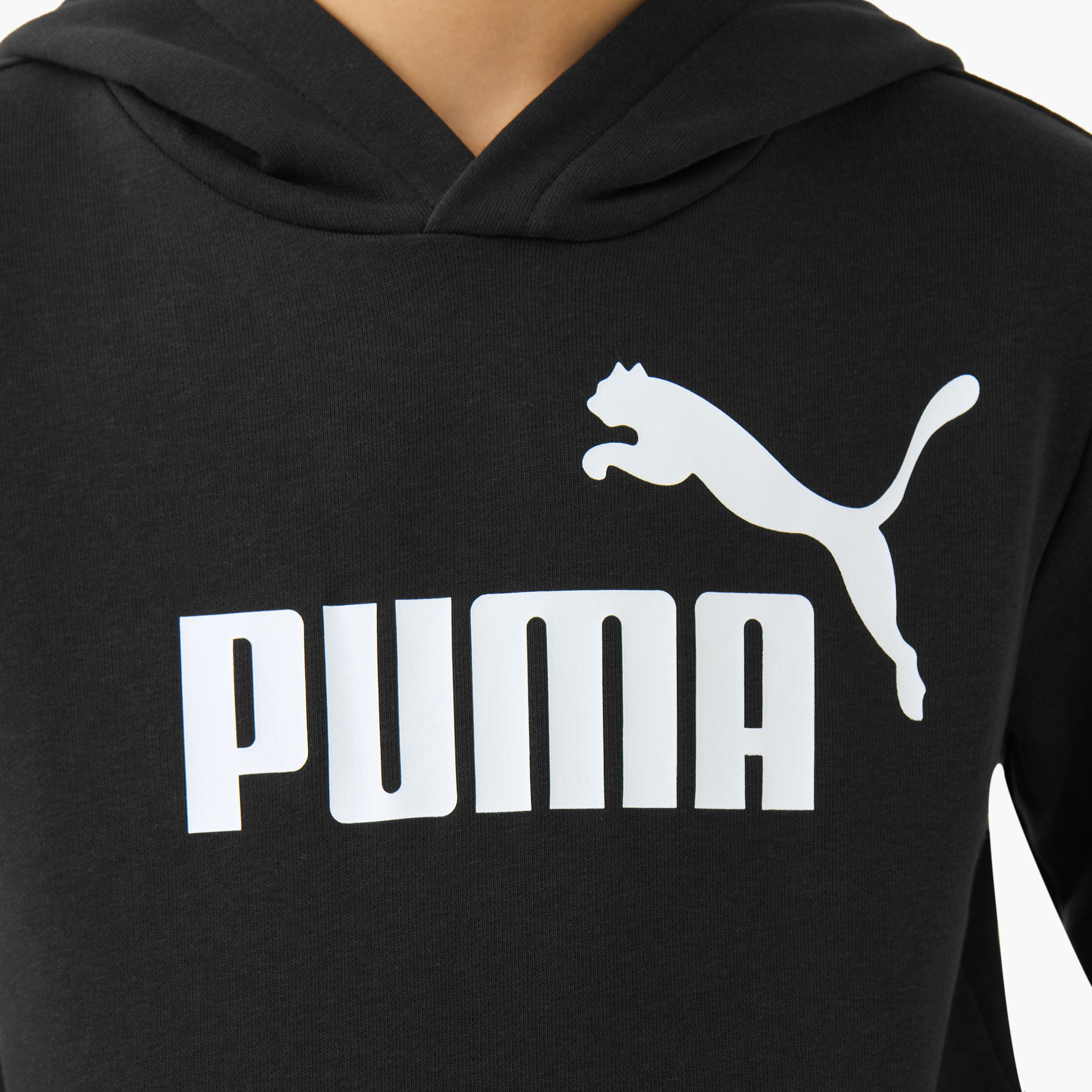 PUMA Boys Hooded Neck Sweatshirt with Kangaroo Pocket - Cotton - Long Sleeves-sports-boys-clothing-tops-image-5