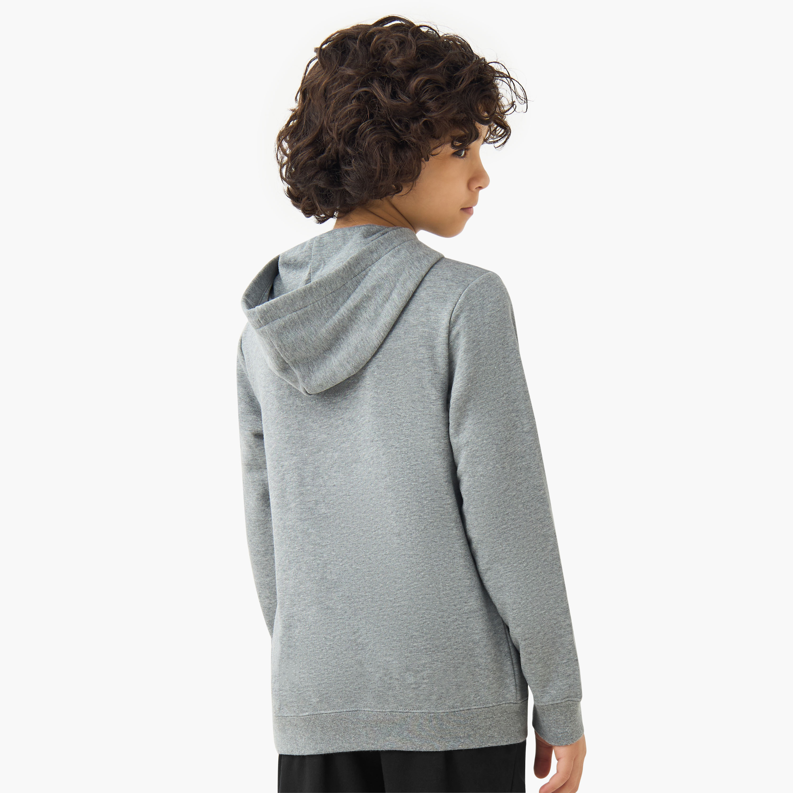 PUMA Boys Hooded Sweatshirt with Kangaroo Pocket - Cotton - Long Sleeves-boys-clothing-sweatshirts-image-3