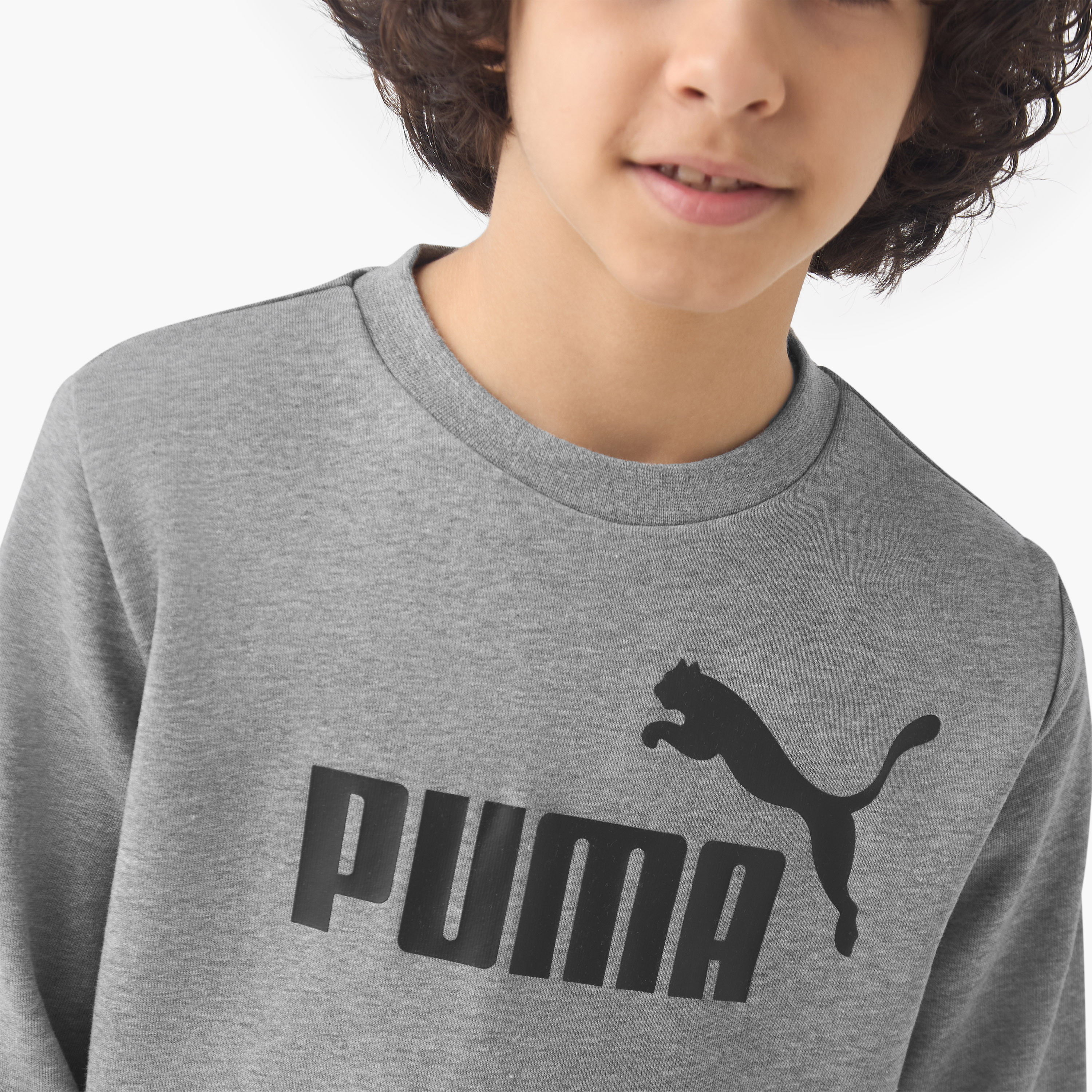 سويت شيرت بأكمام طويلة وطبعات الشعار من بوما-boys-clothing-sweatshirts-image-2
