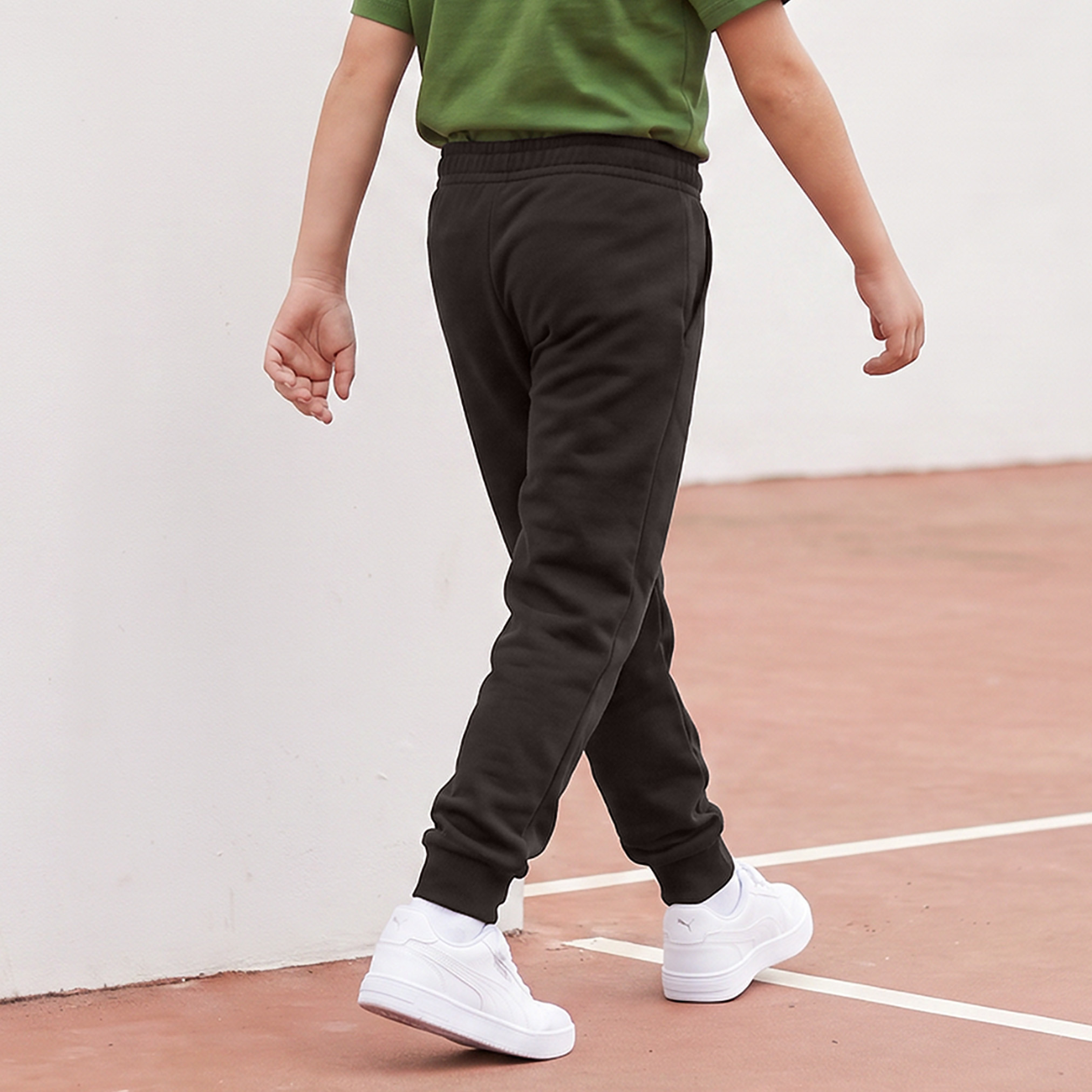بنطلون رياضي بخصر مطاطي وطبعات شعار من بوما-boys-clothing-bottoms-joggersandtrackpants-image-2