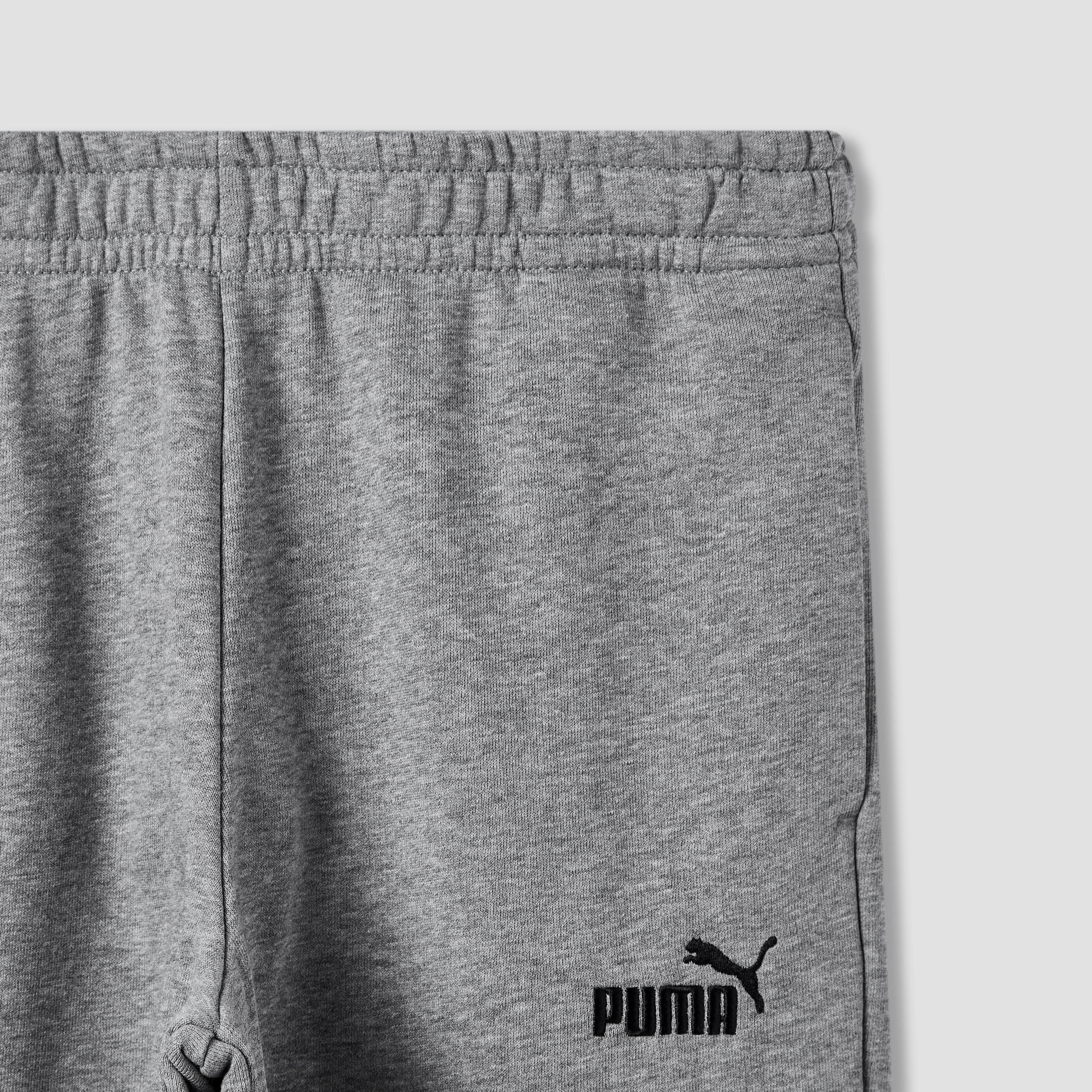 PUMA Solid Joggers with Elasticated Waistband-boys-clothing-sportswear-bottoms-image-3