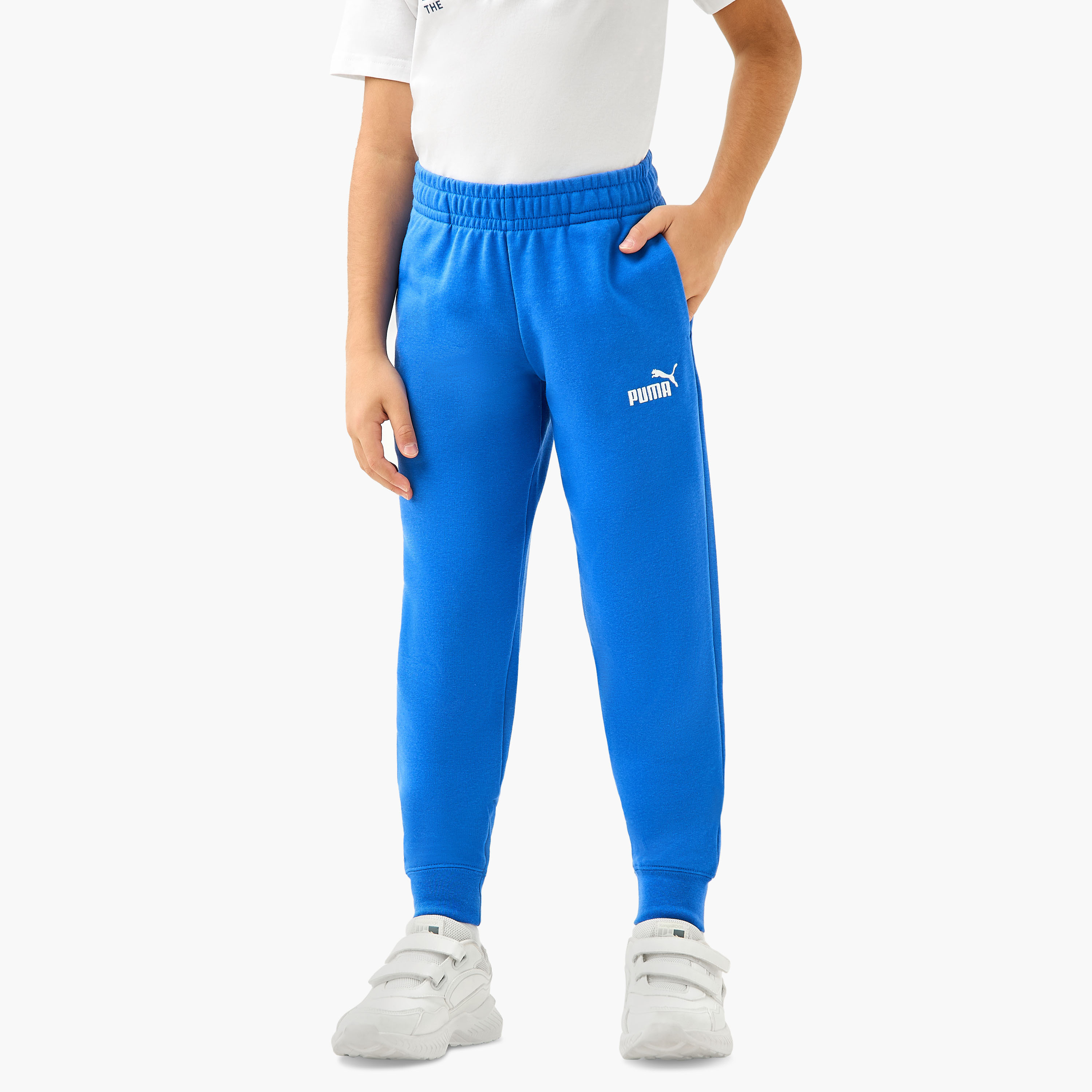 بنطلون رياضي بجيوب وطبعات شعار من بوما-boys-clothing-bottoms-joggersandtrackpants-image-5