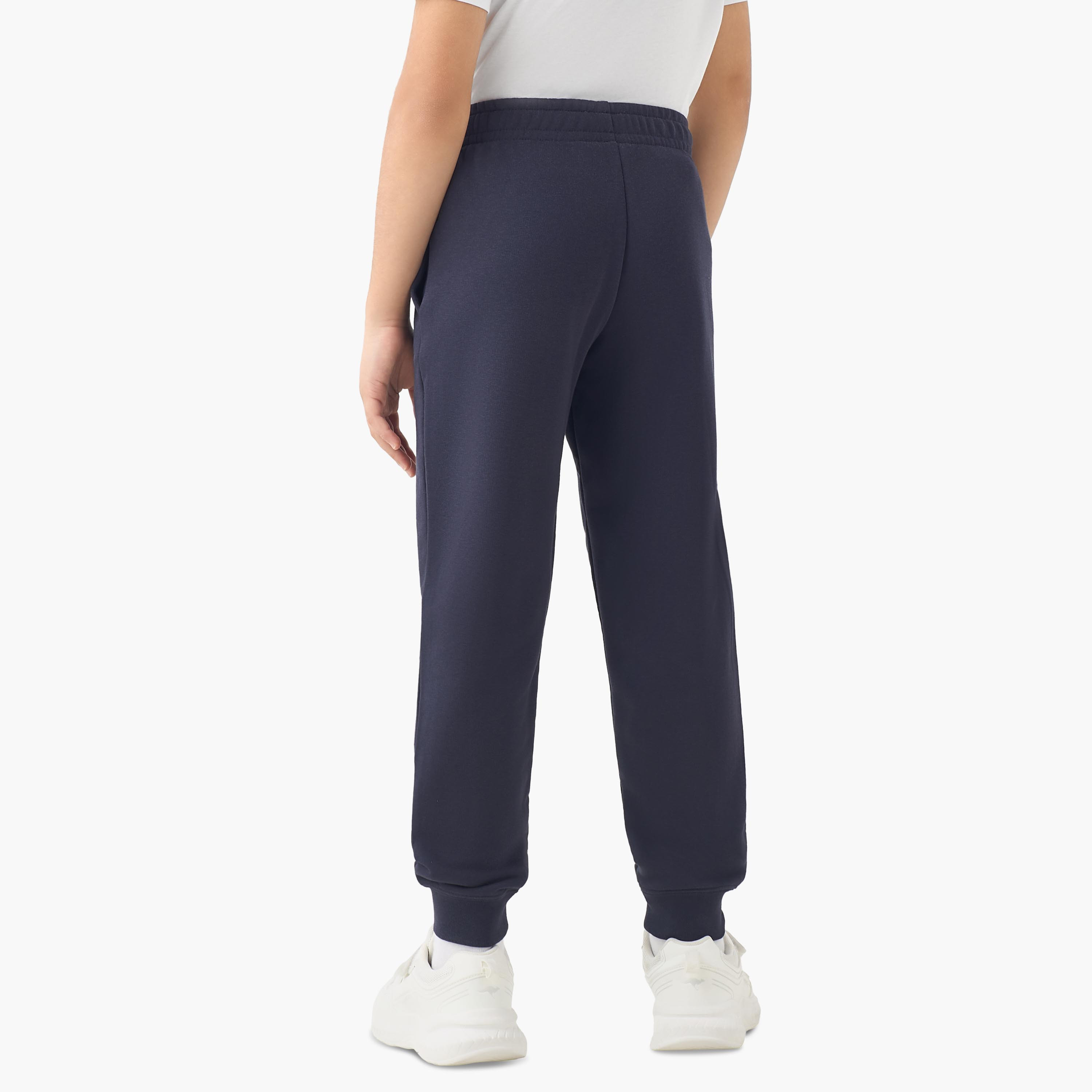 PUMA Elasticated Waist Joggers with Pockets-boys-clothing-bottoms-joggersandtrackpants-image-3