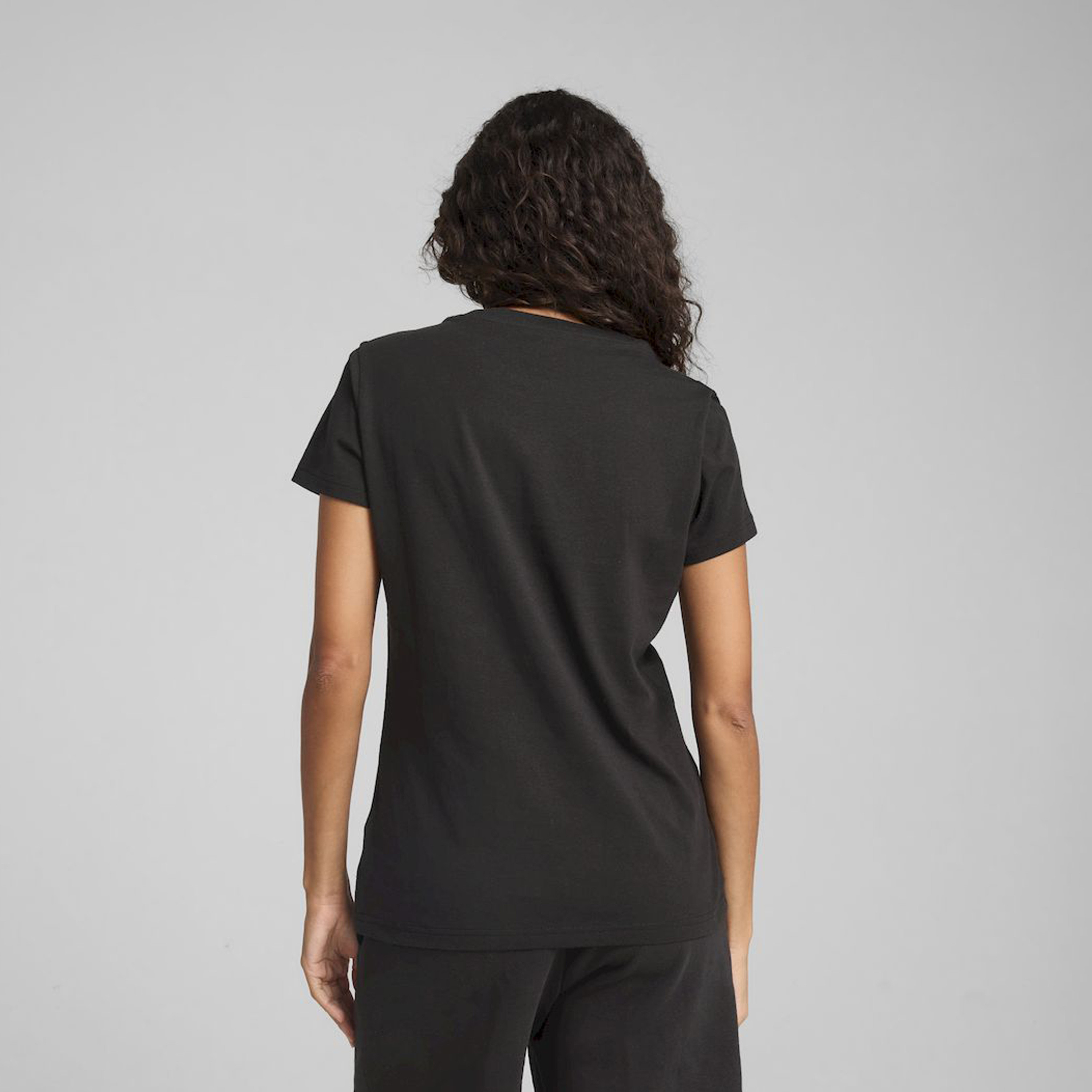 Puma Women's Essentials Script Tee 684982 | OE-sports-women-clothing-tshirtsandvests-image-3