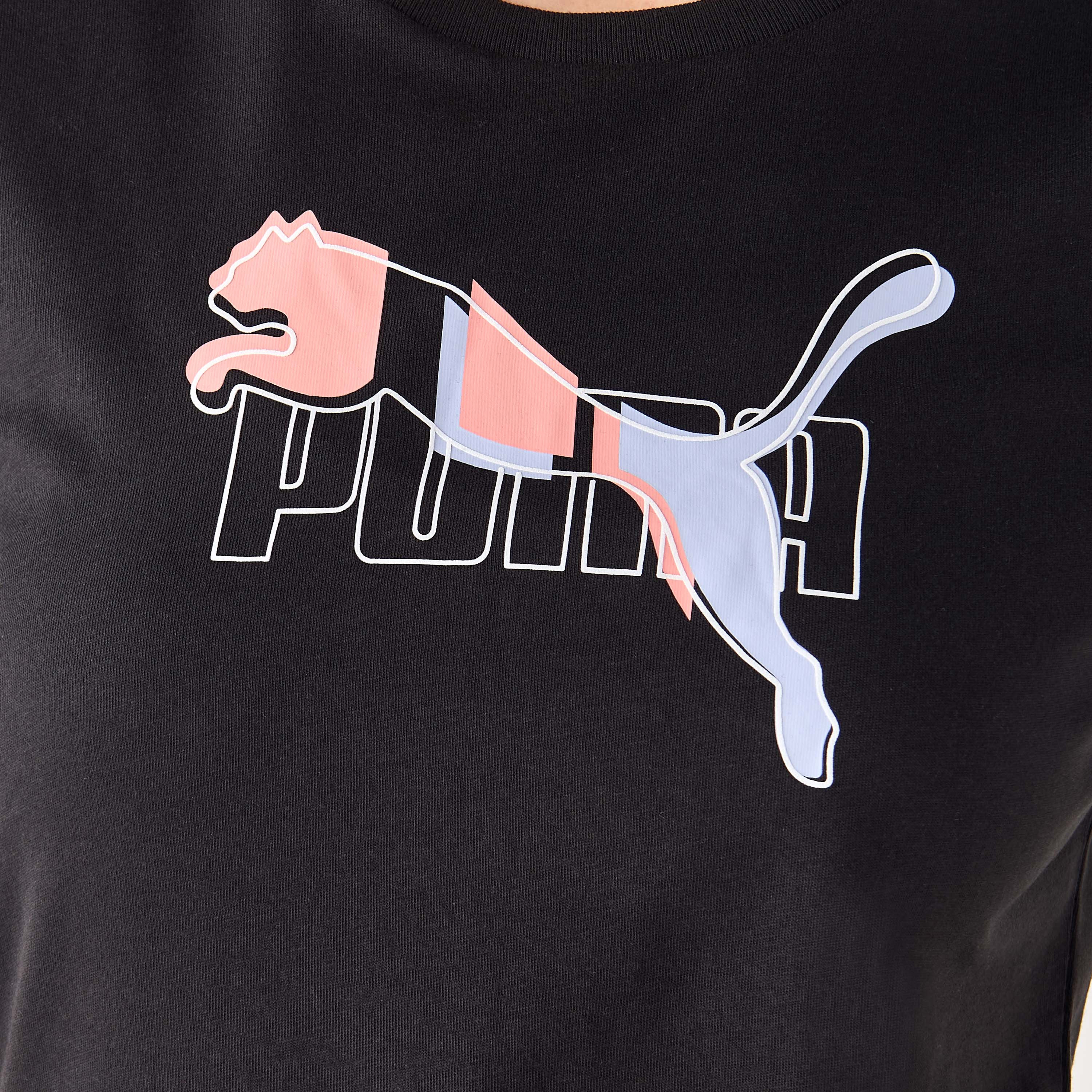 بوما - تيشيرت ايسينشال لوقو لاب - للنساء 684991 | OE-women-clothing-tshirts-image-5