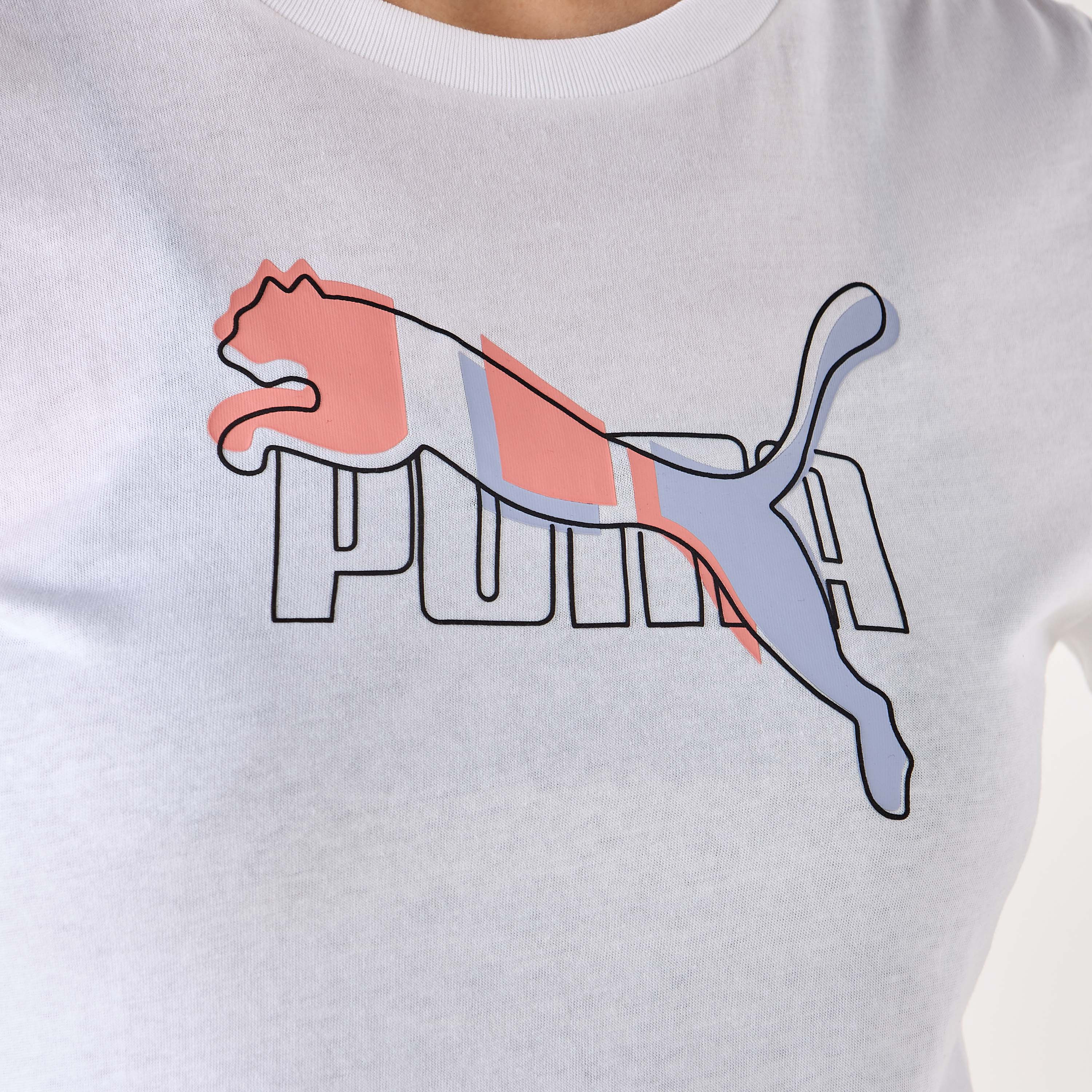 Puma Women's Essential Logo Lab Tee 684991 | OE-women-clothing-tshirts-image-5