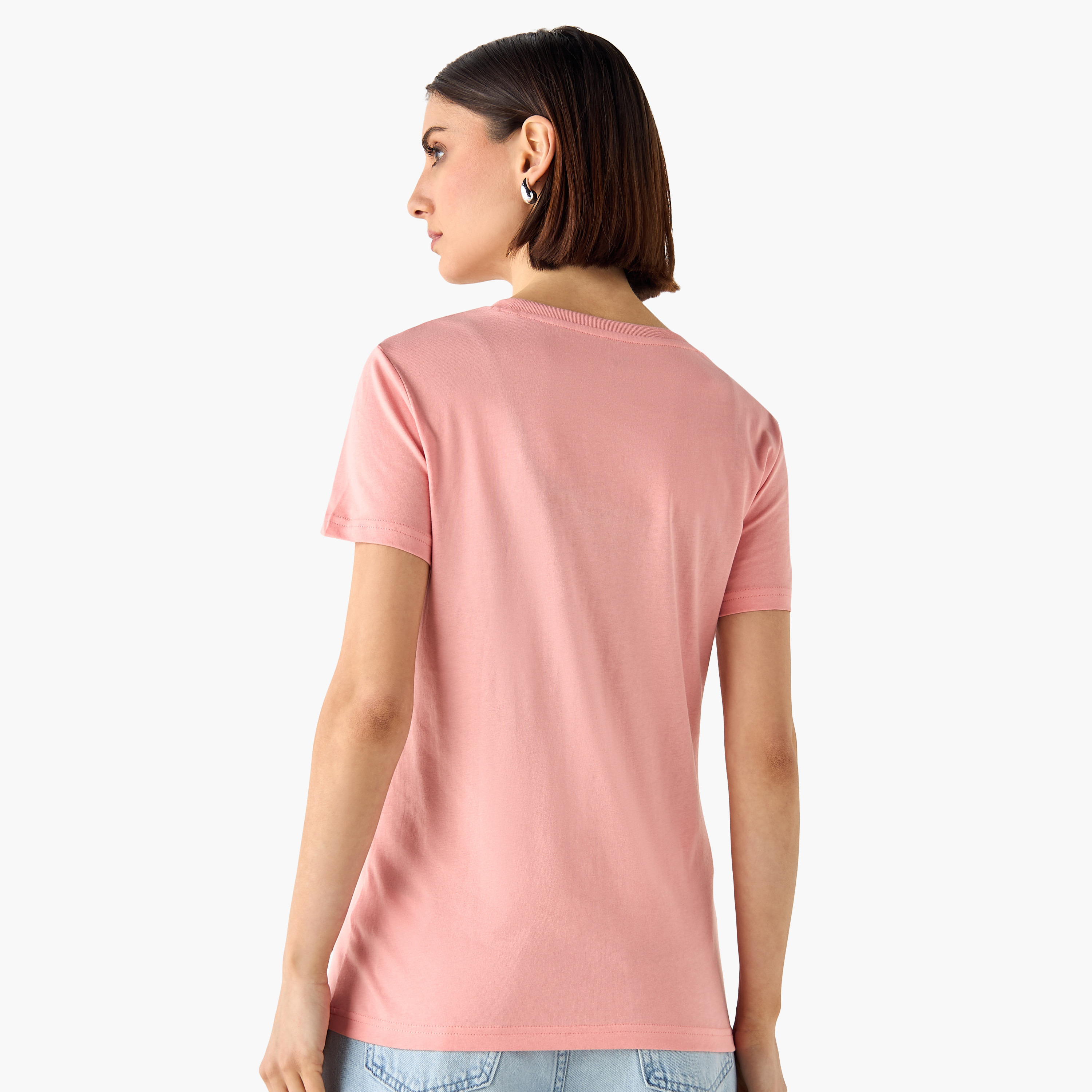 بوما - تيشيرت ايسينشال لوقو لاب - للنساء 684991 | OE-women-clothing-tshirts-image-13