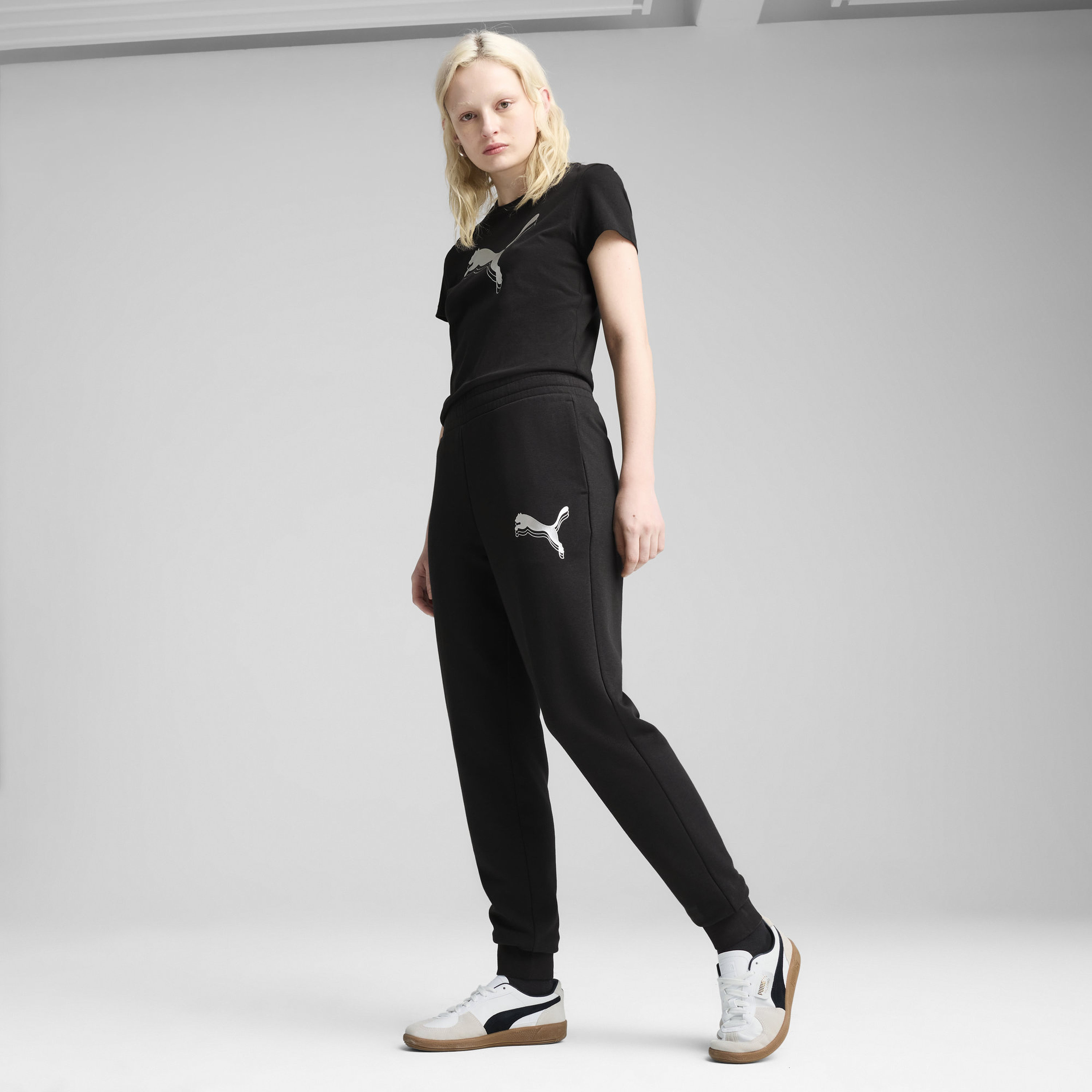 Puma Women's Essential Metallic Tee 684995 | OE-women-clothing-tshirts-image-2
