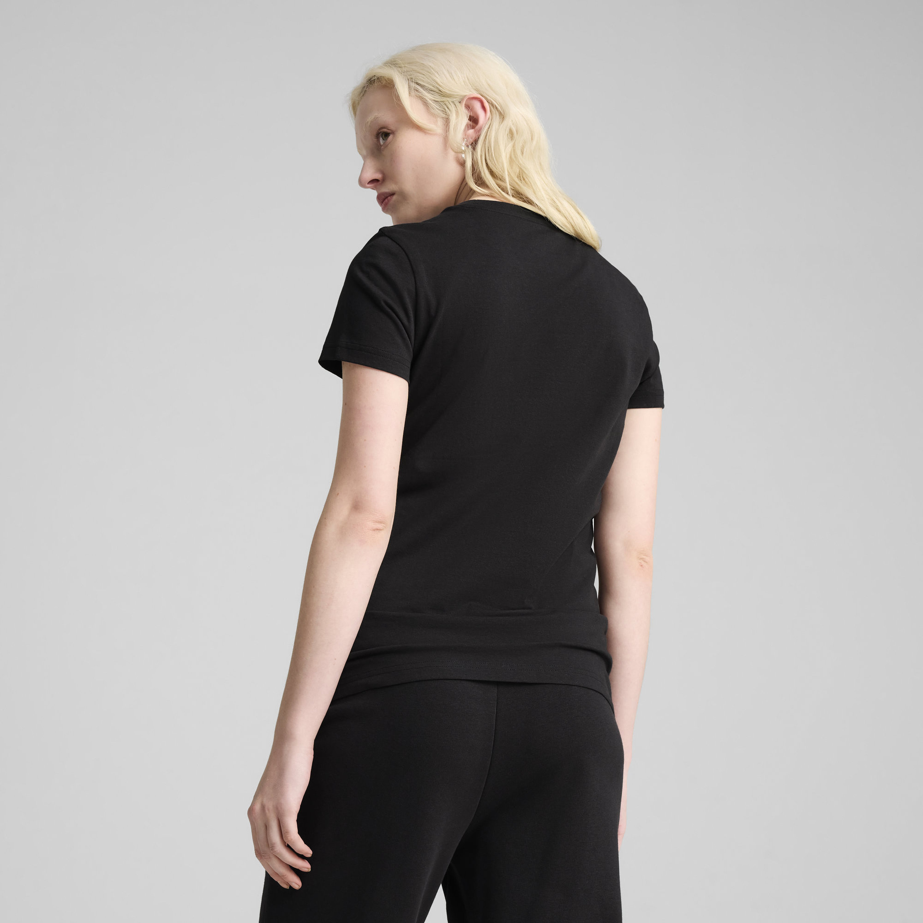 Puma Women's Essential Metallic Tee 684995 | OE-women-clothing-tshirts-image-3