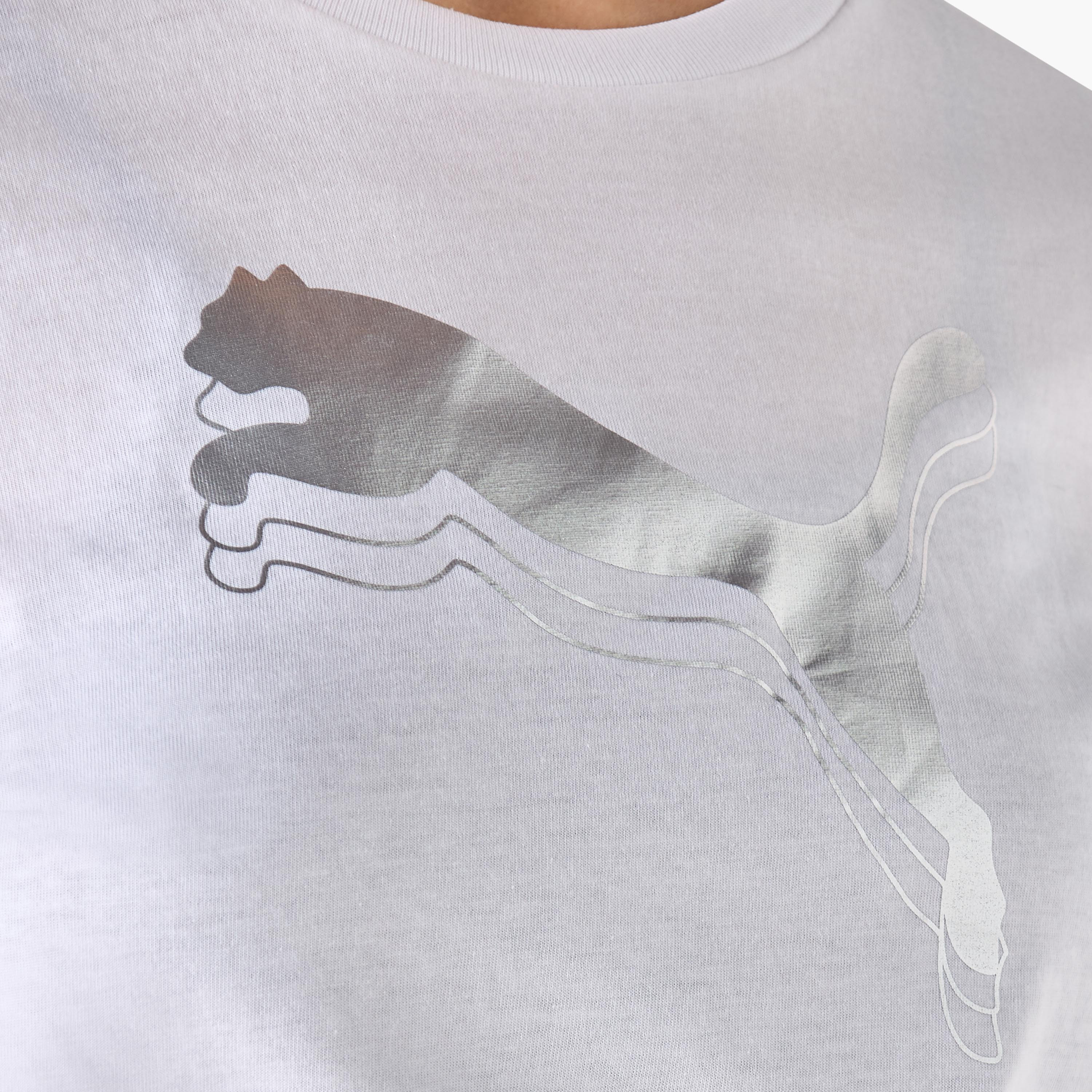 بوما - تيشيرت ايسينشال ميتاليك - للنساء 684995 | OE-women-clothing-tshirts-image-6