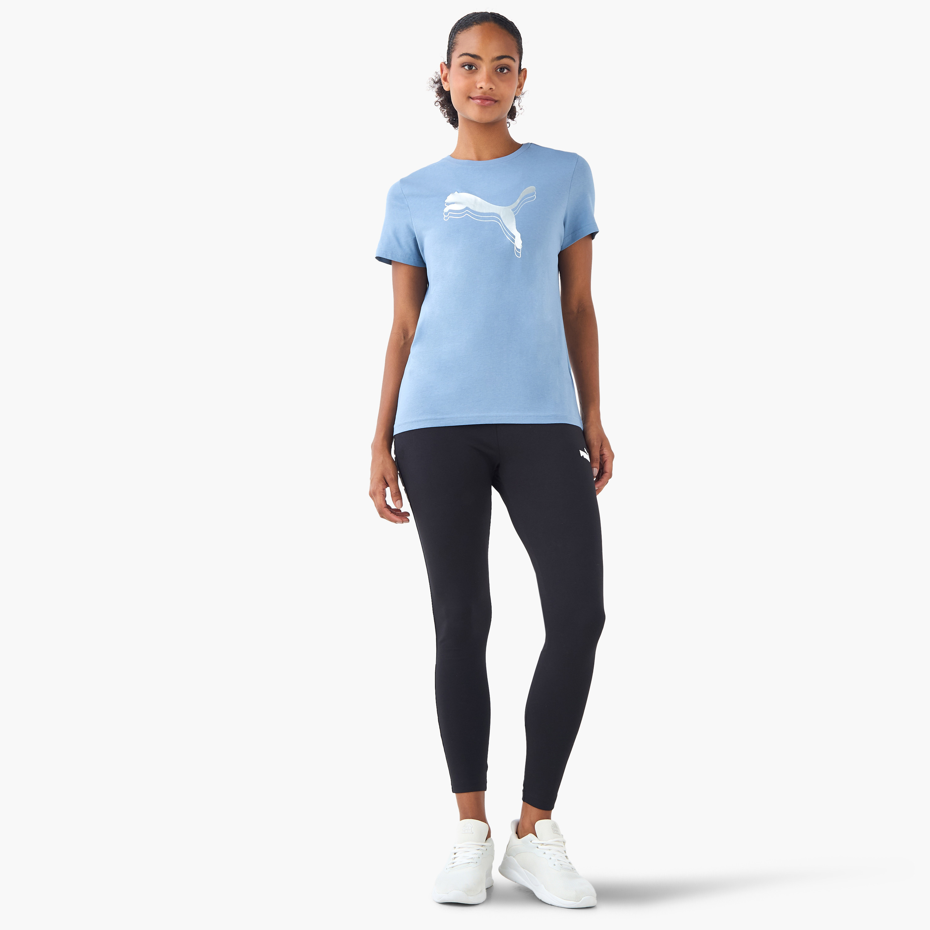 بوما - تيشيرت ايسينشال ميتاليك - للنساء 684995 | OE-women-clothing-tshirts-image-11
