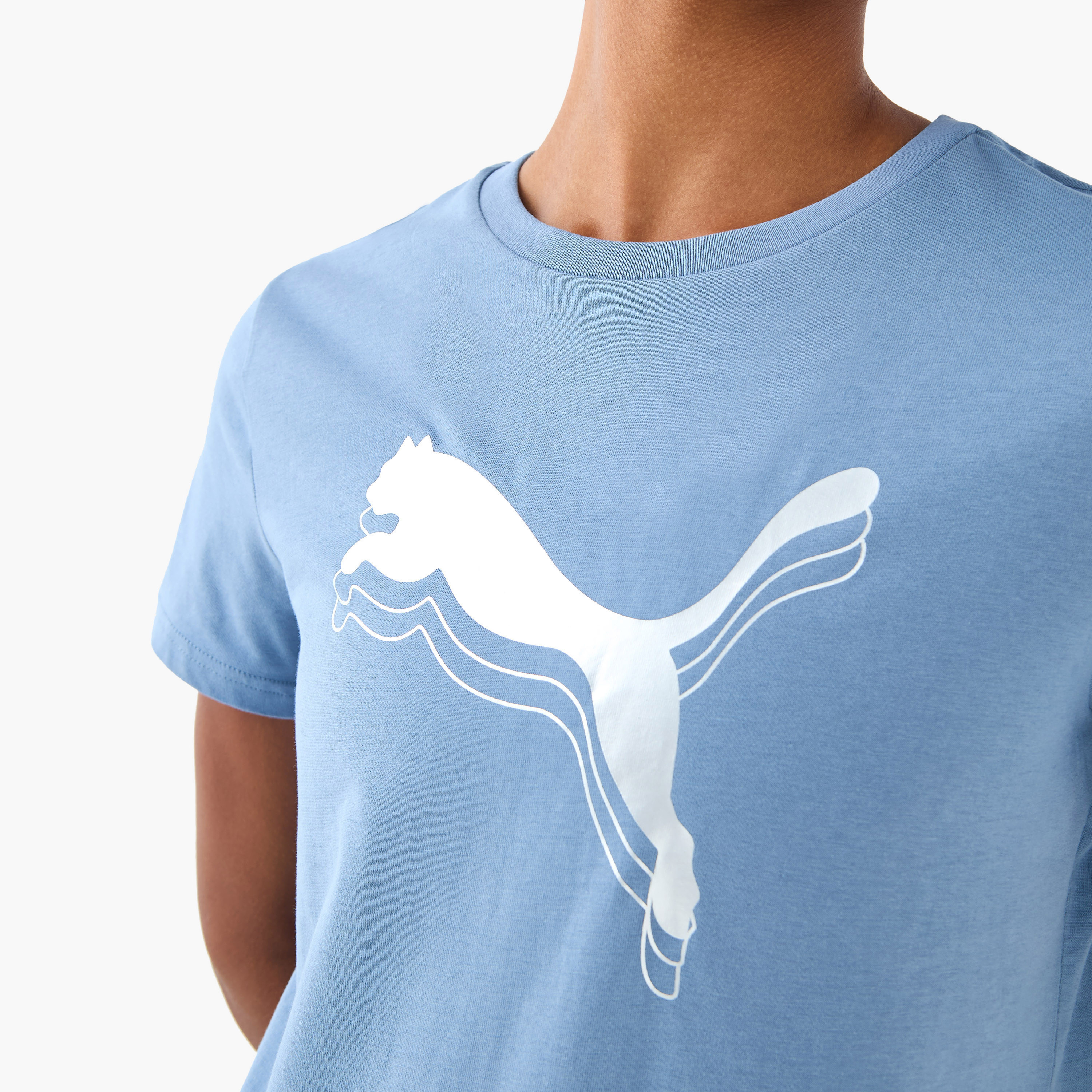 بوما - تيشيرت ايسينشال ميتاليك - للنساء 684995 | OE-women-clothing-tshirts-image-13