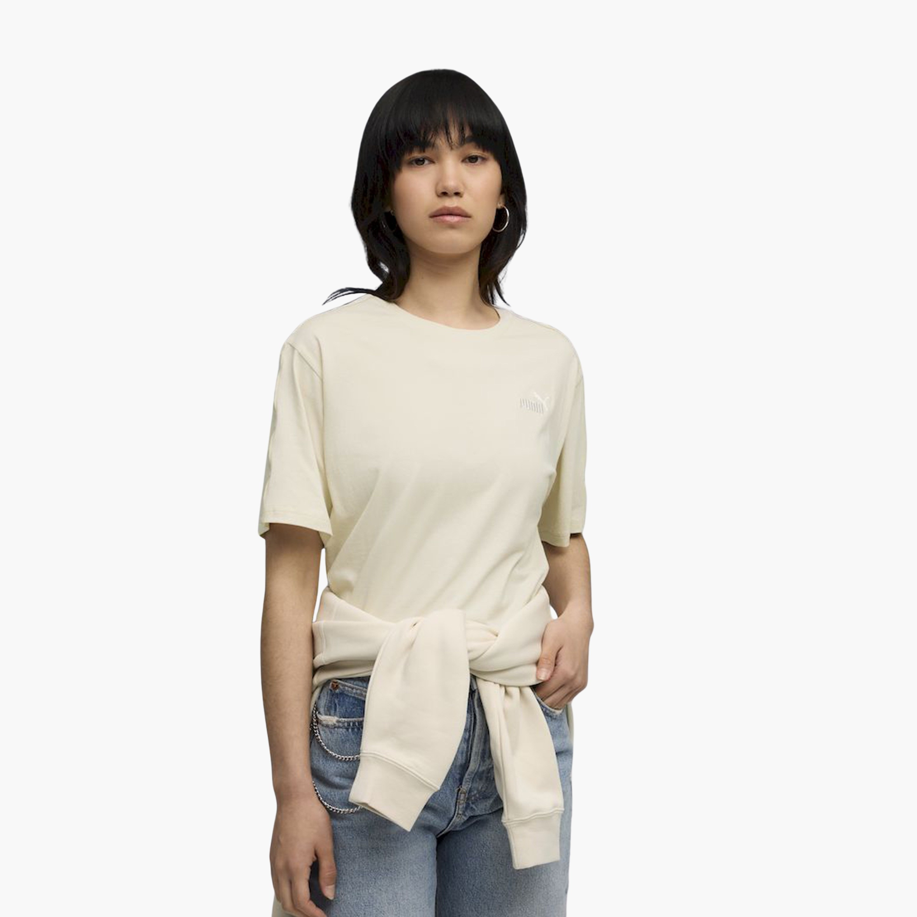 بوما- تيشيرت نسائي مريح بشريط أساسي 685009 | OE-women-clothing-tshirts-image-11