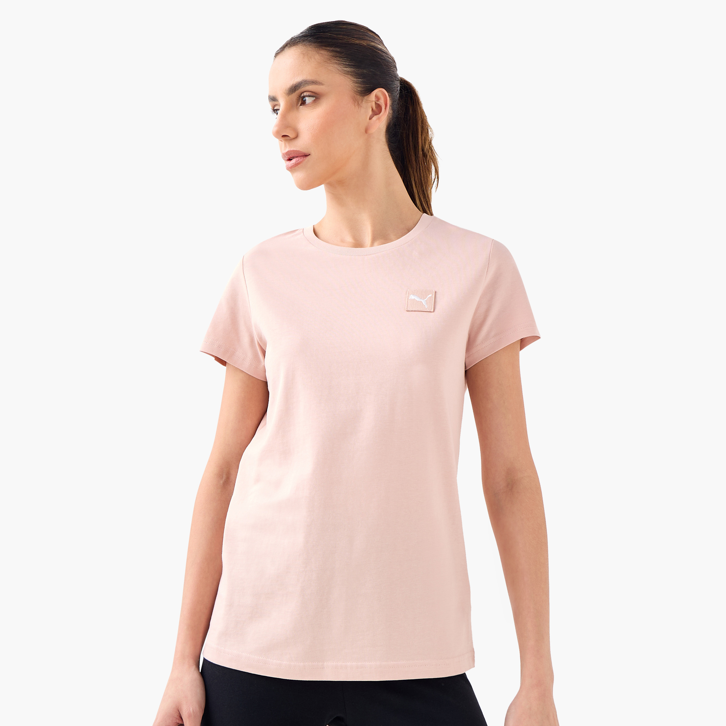 Puma Women's Essential Elevated Tee 685016 | OE-women-clothing-tshirts-image-1