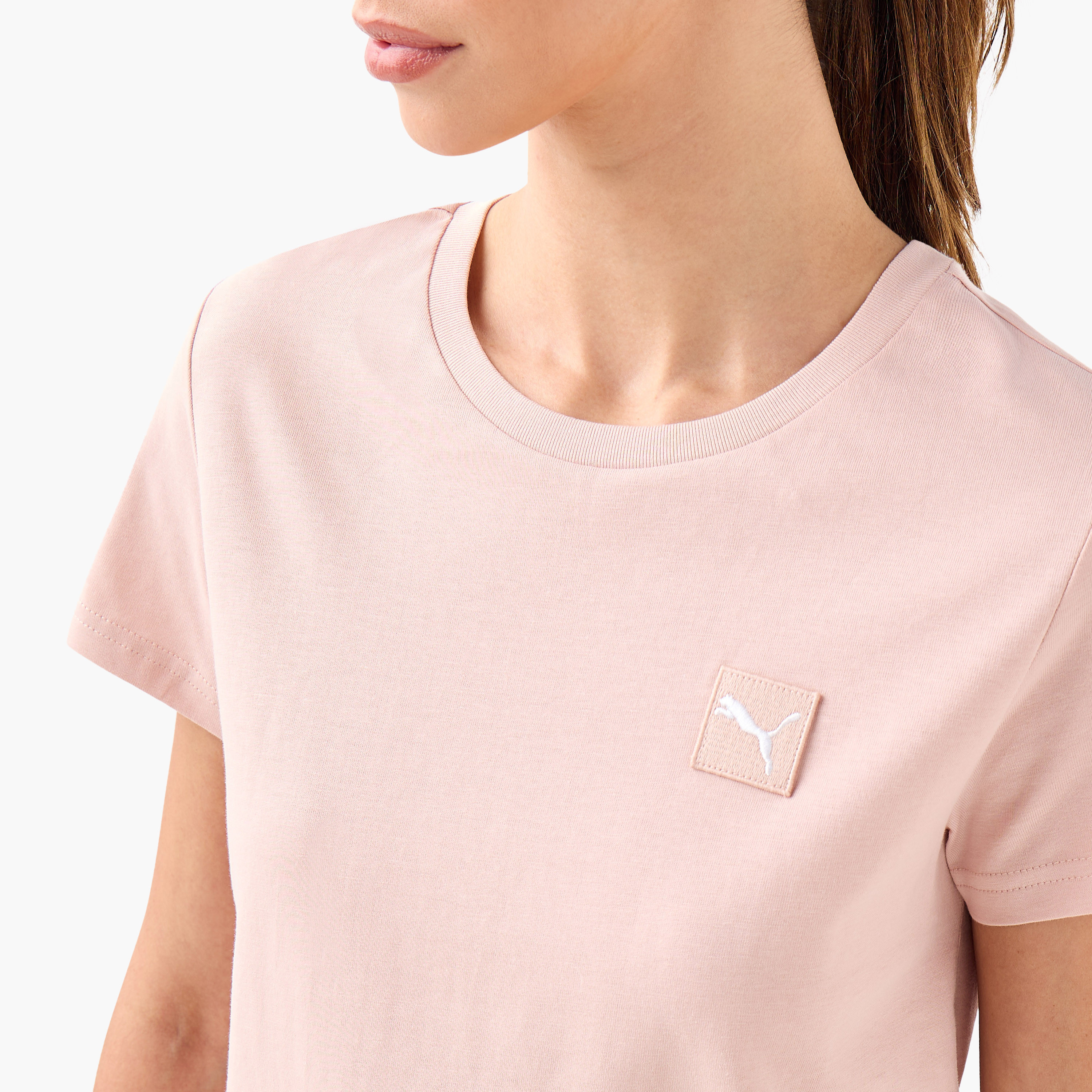 Puma Women's Essential Elevated Tee 685016 | OE-women-clothing-tshirts-image-3