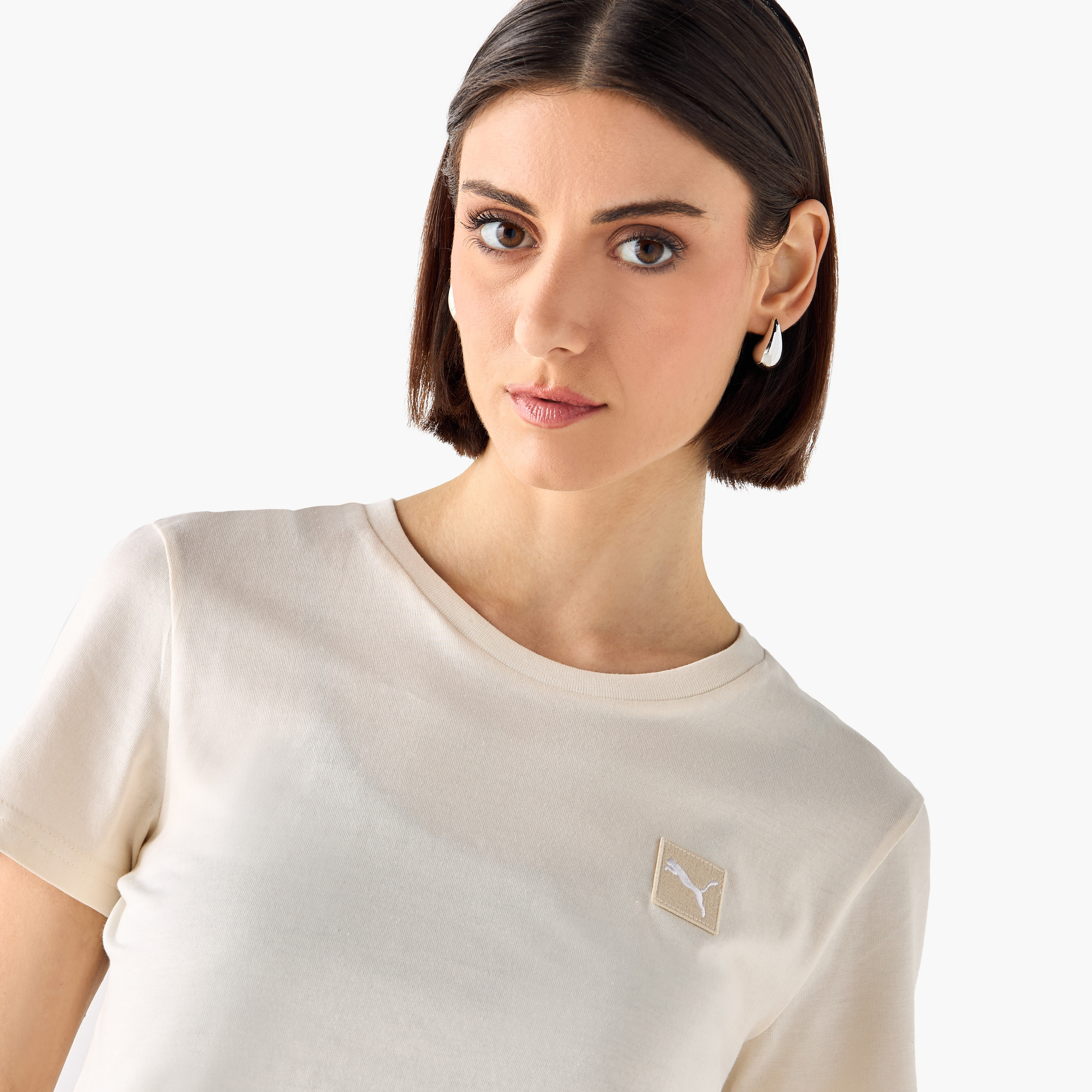 بوما - تيشيرت ايسينشال ايليفيتيد - للنساء 685016 | OE-women-clothing-tshirts-image-4