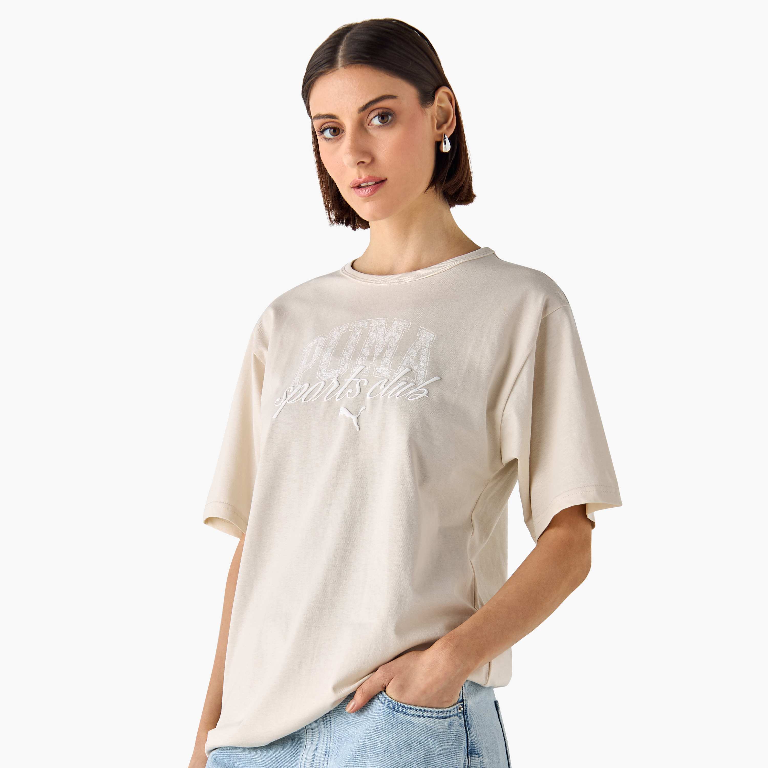 Puma Women's Class Relaxed Fit Tee 685031 | OE-women-clothing-tshirts-image-1