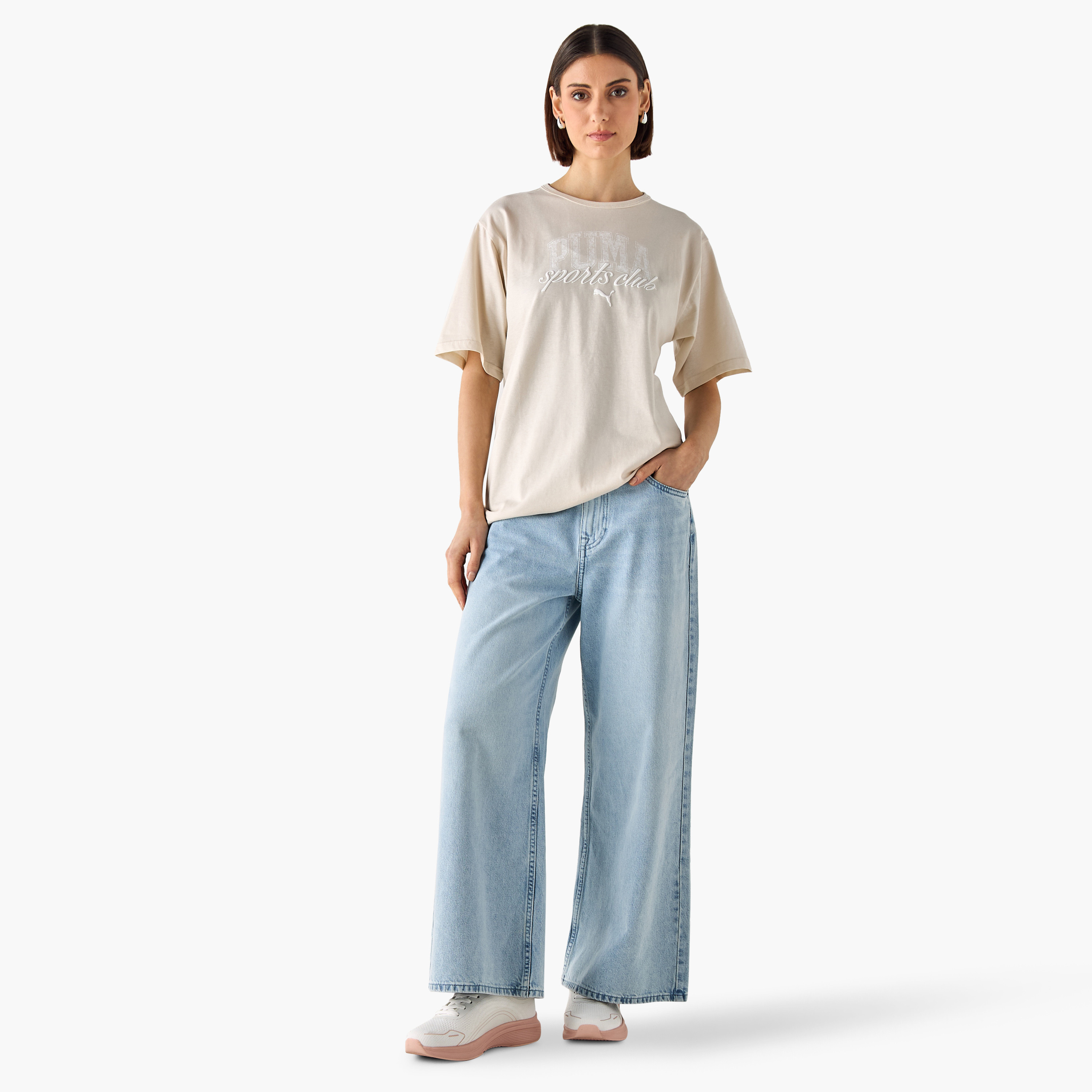 Puma Women's Class Relaxed Fit Tee 685031 | OE-women-clothing-tshirts-image-2