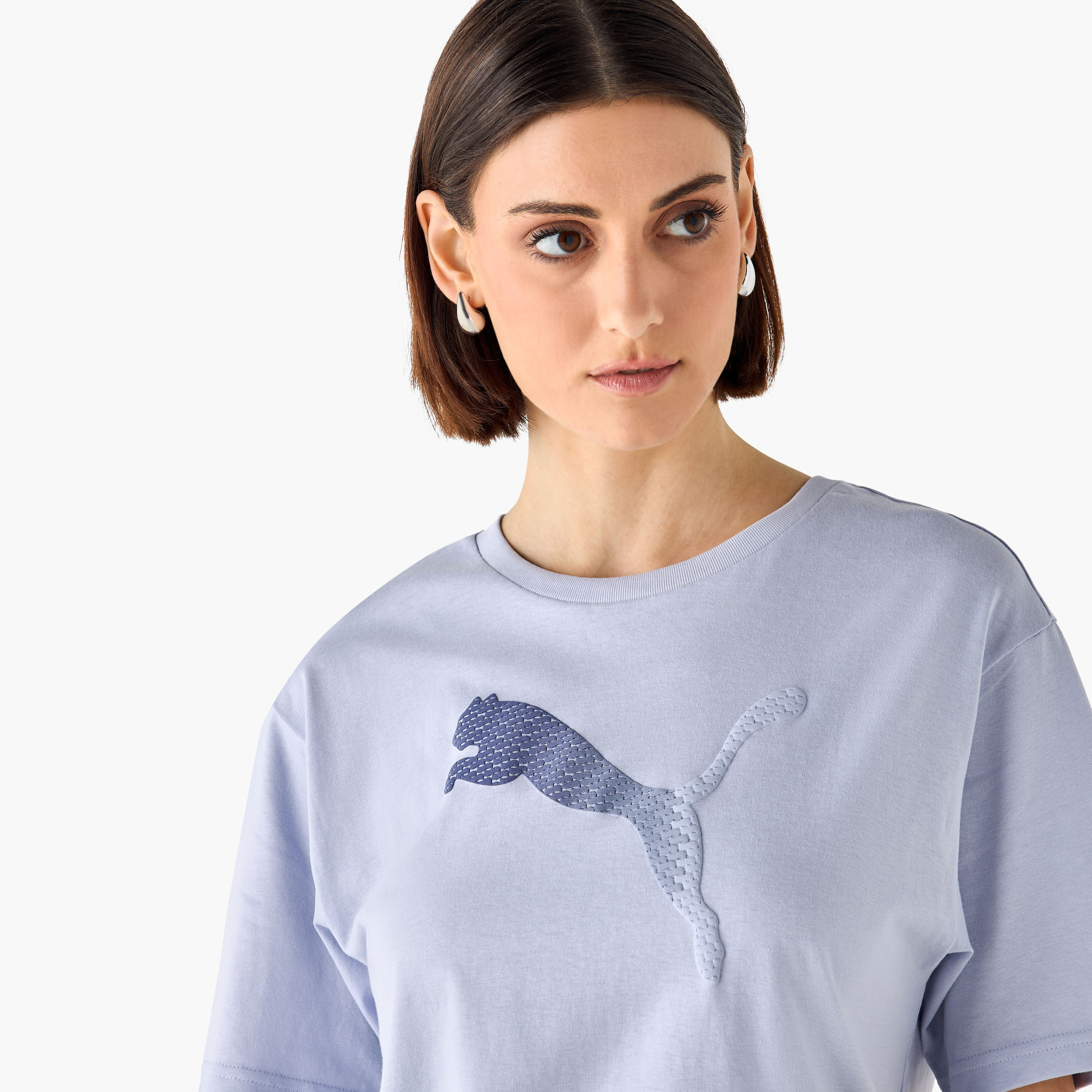 Puma Women's Her Graphic Relaxed Fit Tee 685054 | OE-women-clothing-tshirts-image-4
