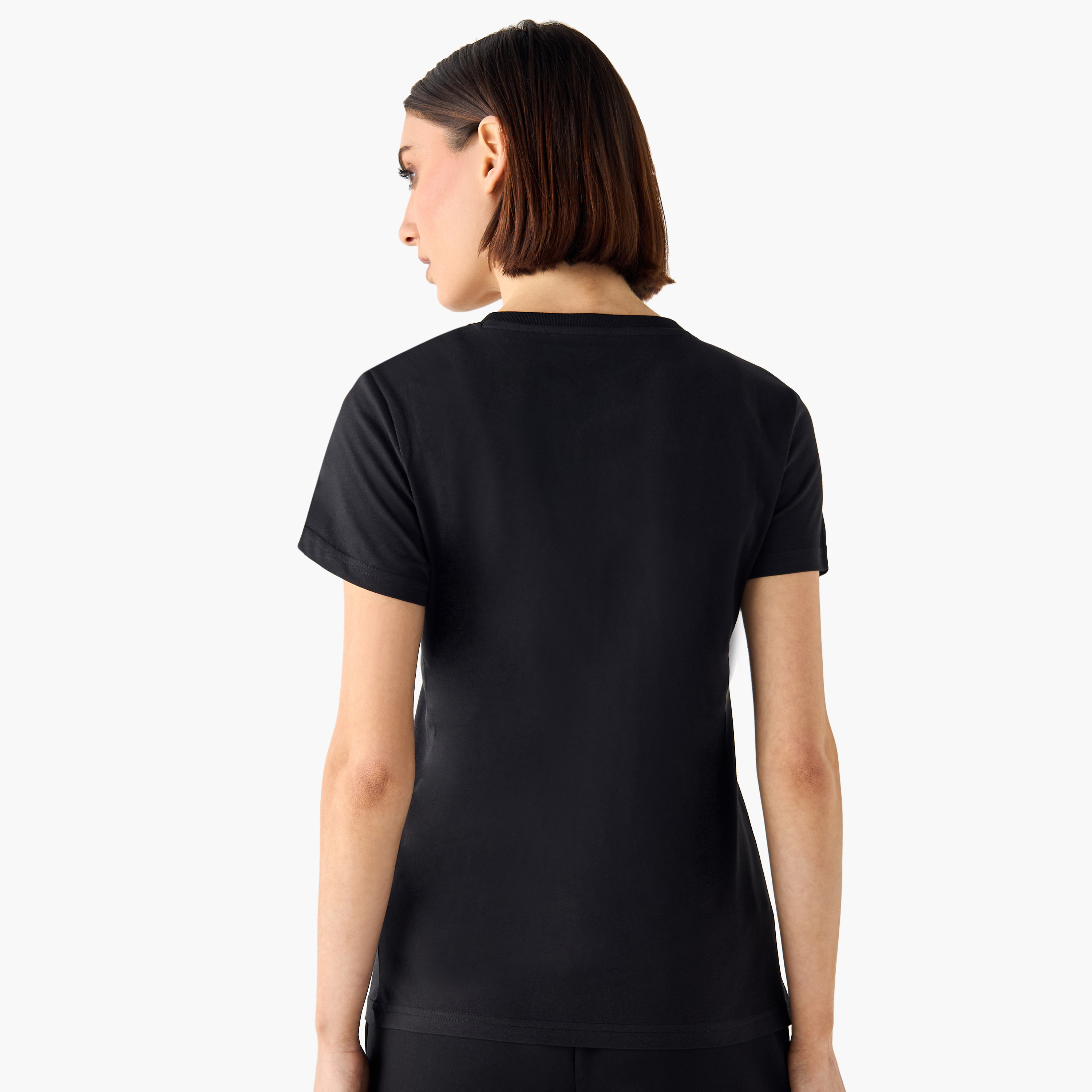Puma Women's Graphics Branded Leaf Tee 685082 | OE-women-clothing-tshirts-image-3
