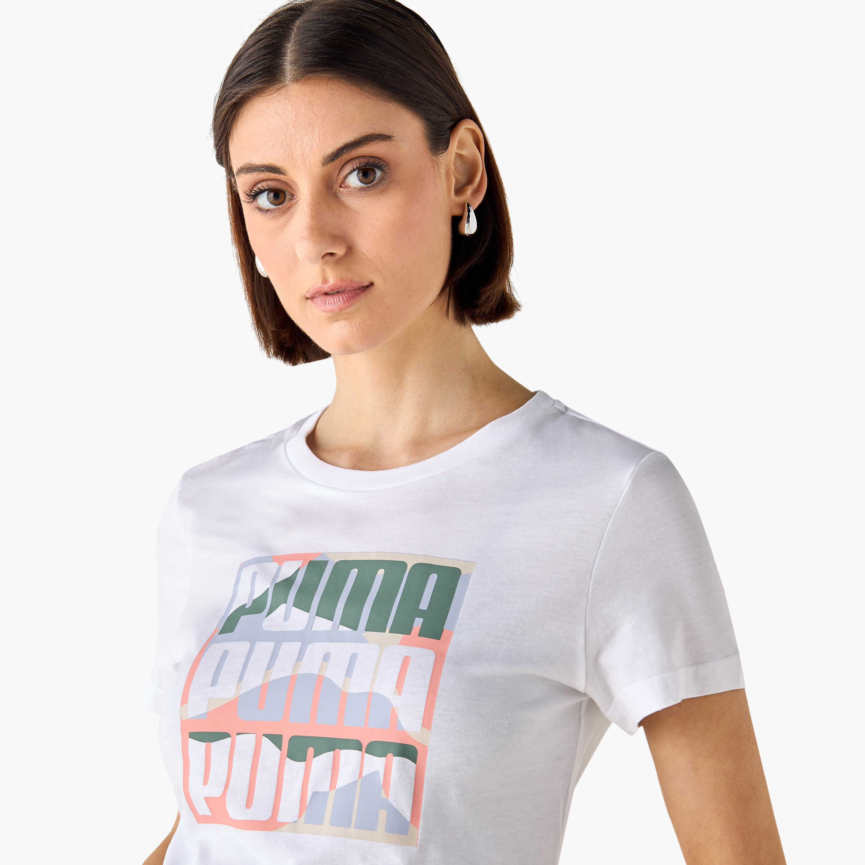 Puma Women's Graphics Mountain Tee 685083 | OE-women-clothing-tshirts-image-4