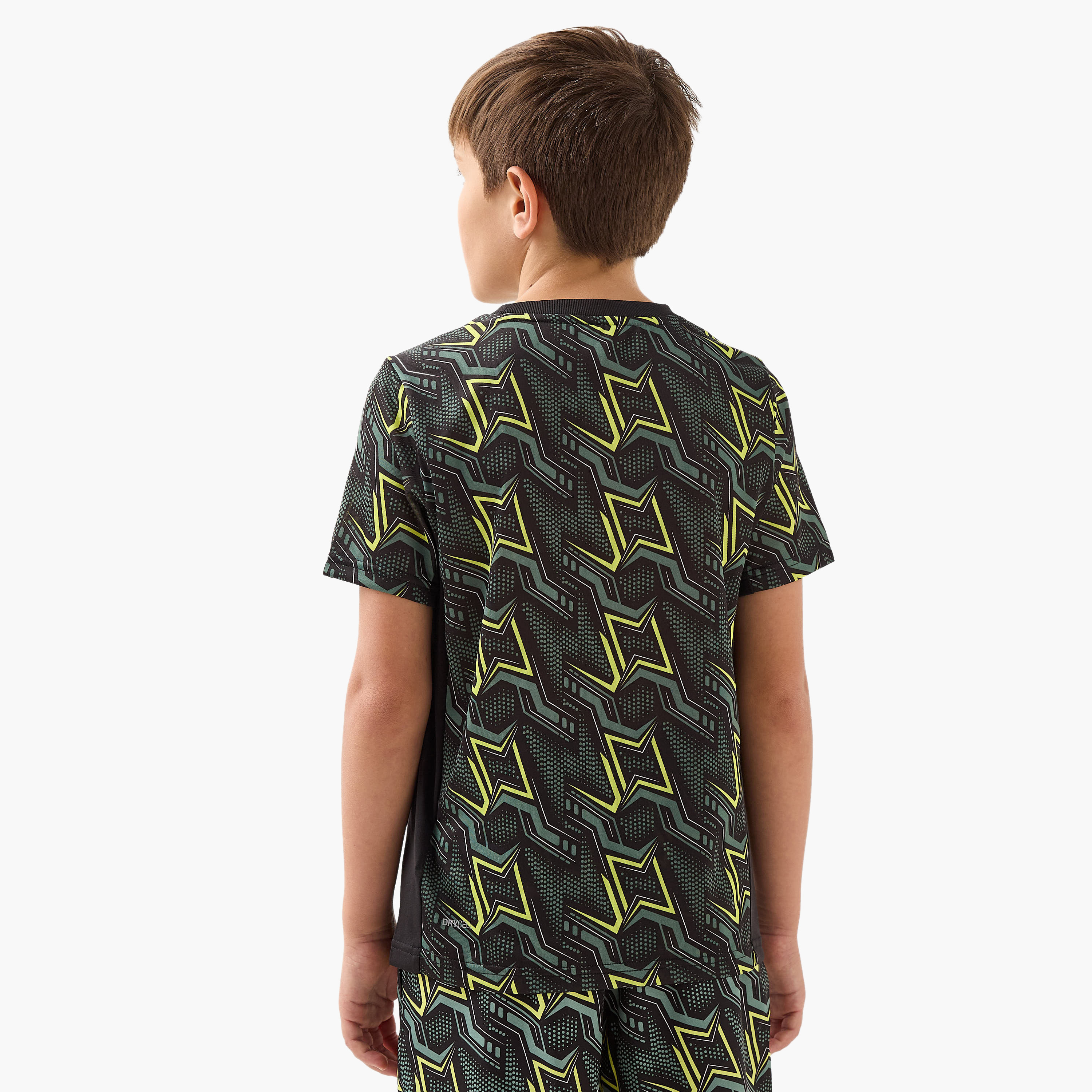 PUMA All-Over Print T-shirt with Short Sleeves-boys-clothing-sportswear-tops-image-3