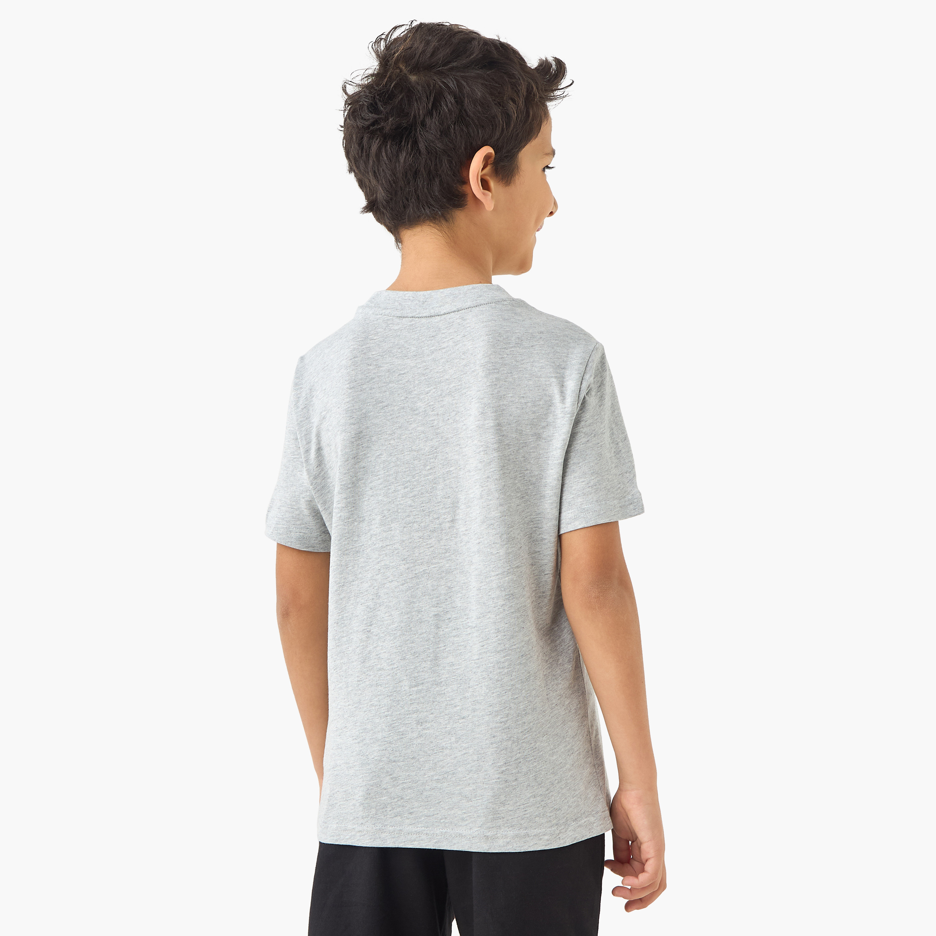 PUMA Graphic Print T-shirt with Short Sleeves-boys-clothing-sportswear-tops-image-3