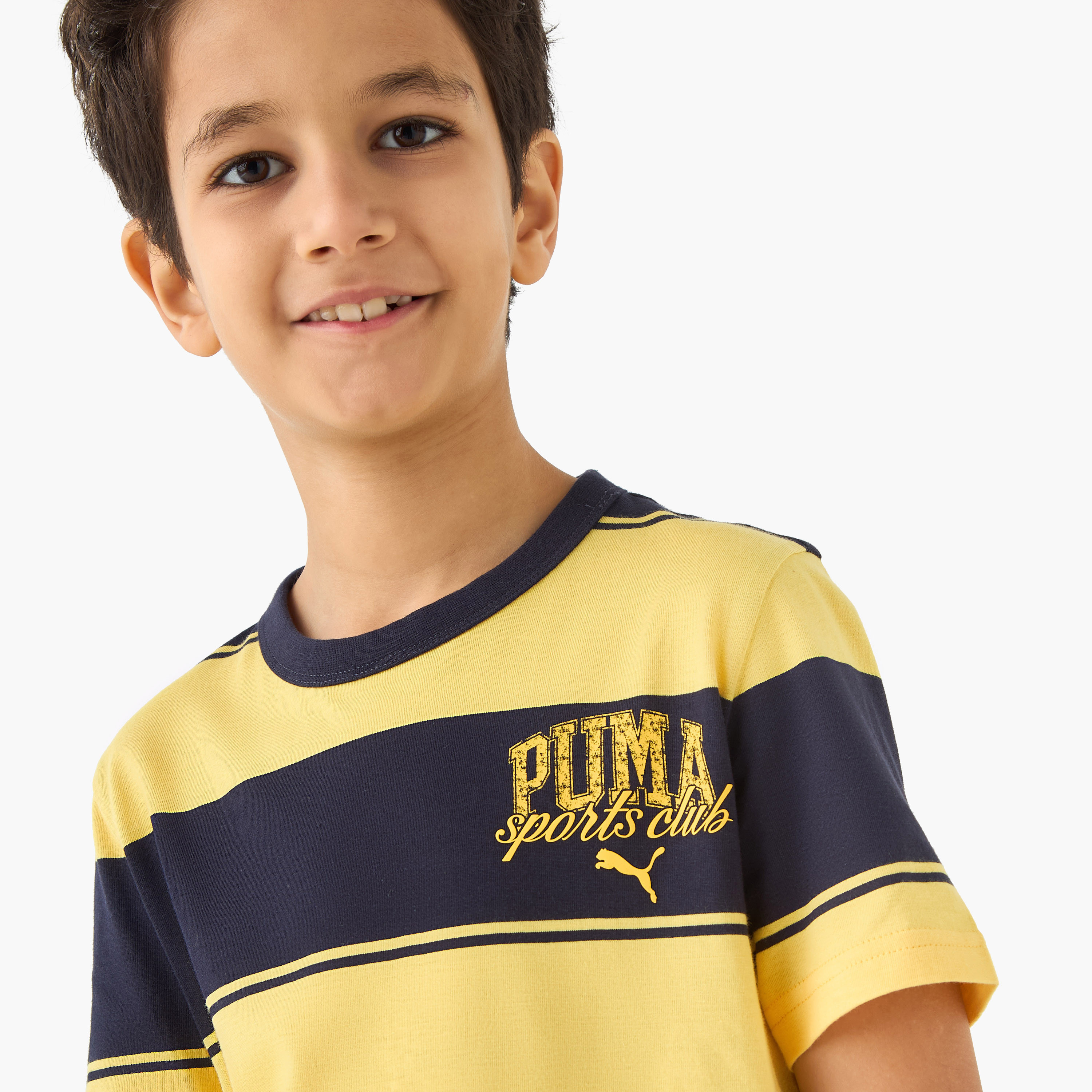 تيشيرت مخطط بأكمام قصيرة من بوما-boys-clothing-sportswear-tops-image-2