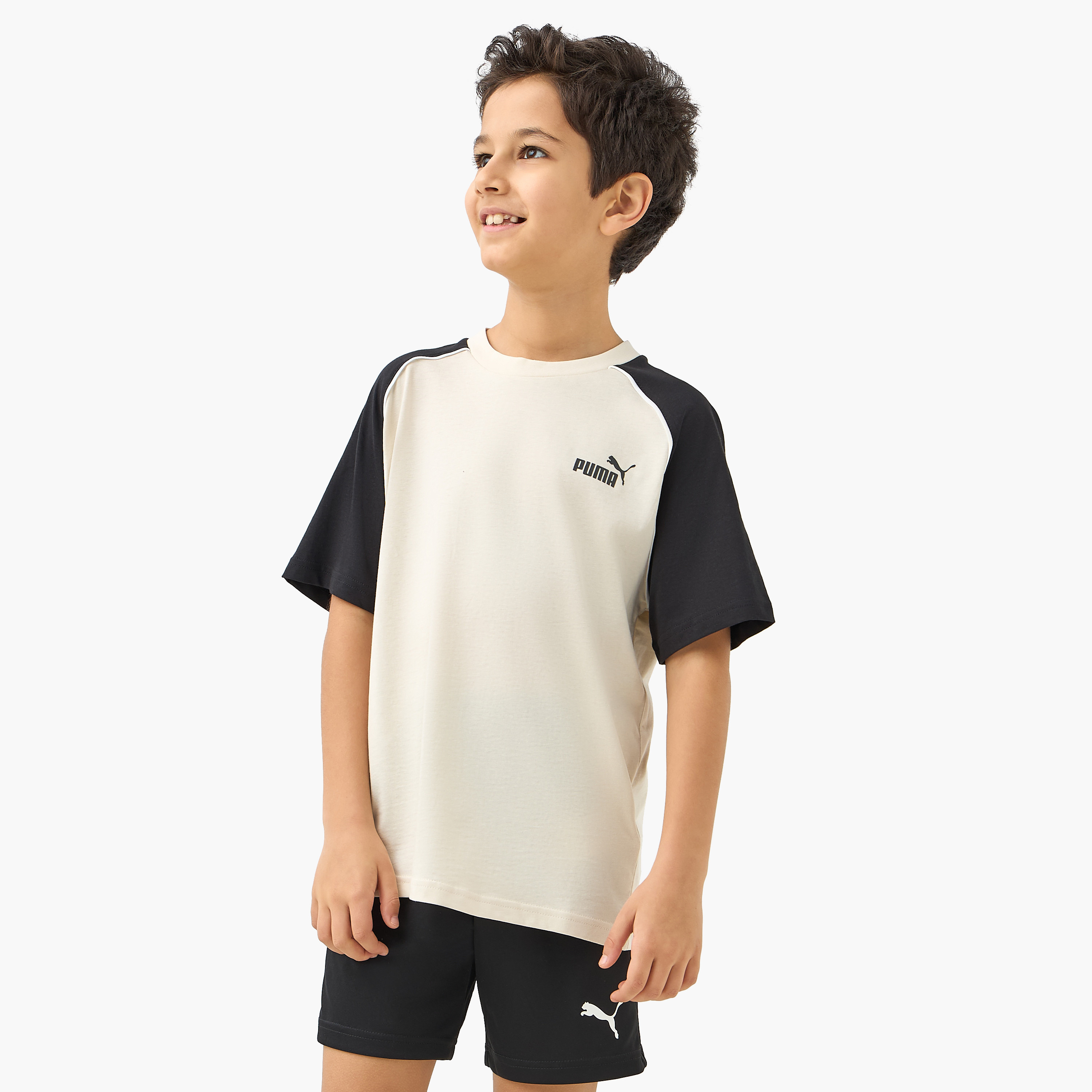 تيشيرت بقوالب ملونة وأكمام مغايرة من بوما-boys-clothing-sportswear-tops-image-1