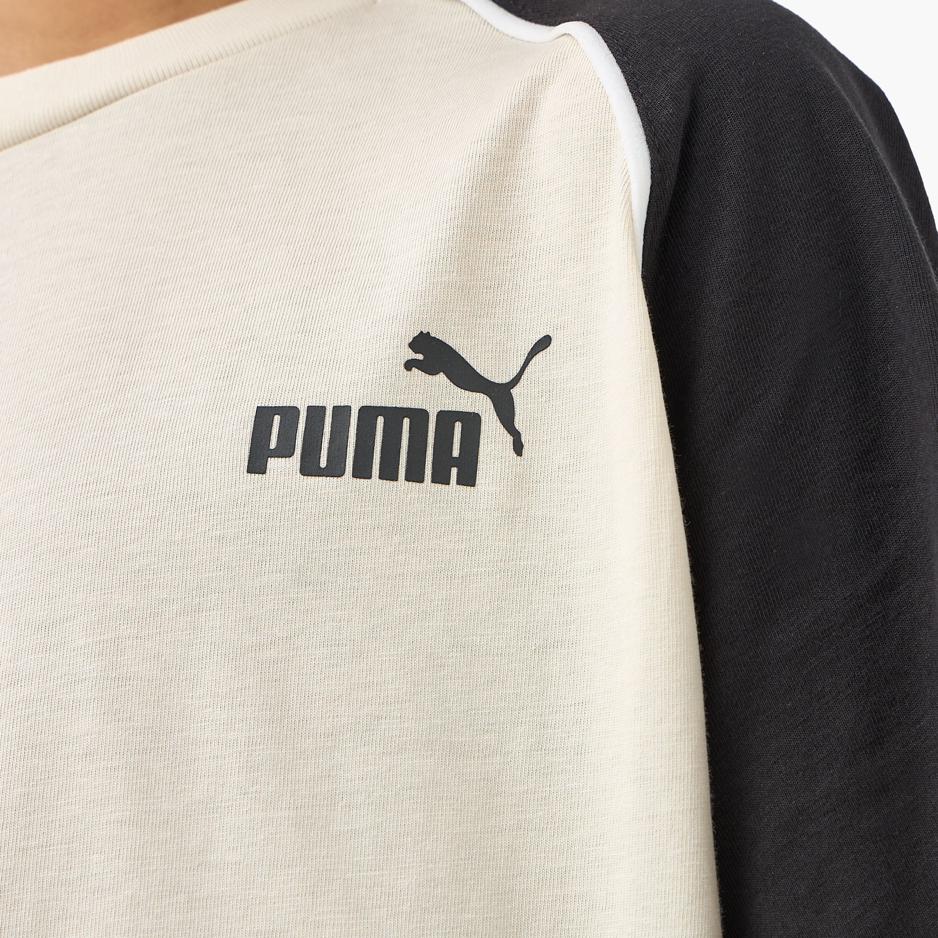 PUMA Colourblock T-shirt with Raglan Sleeves-boys-clothing-sportswear-tops-image-5