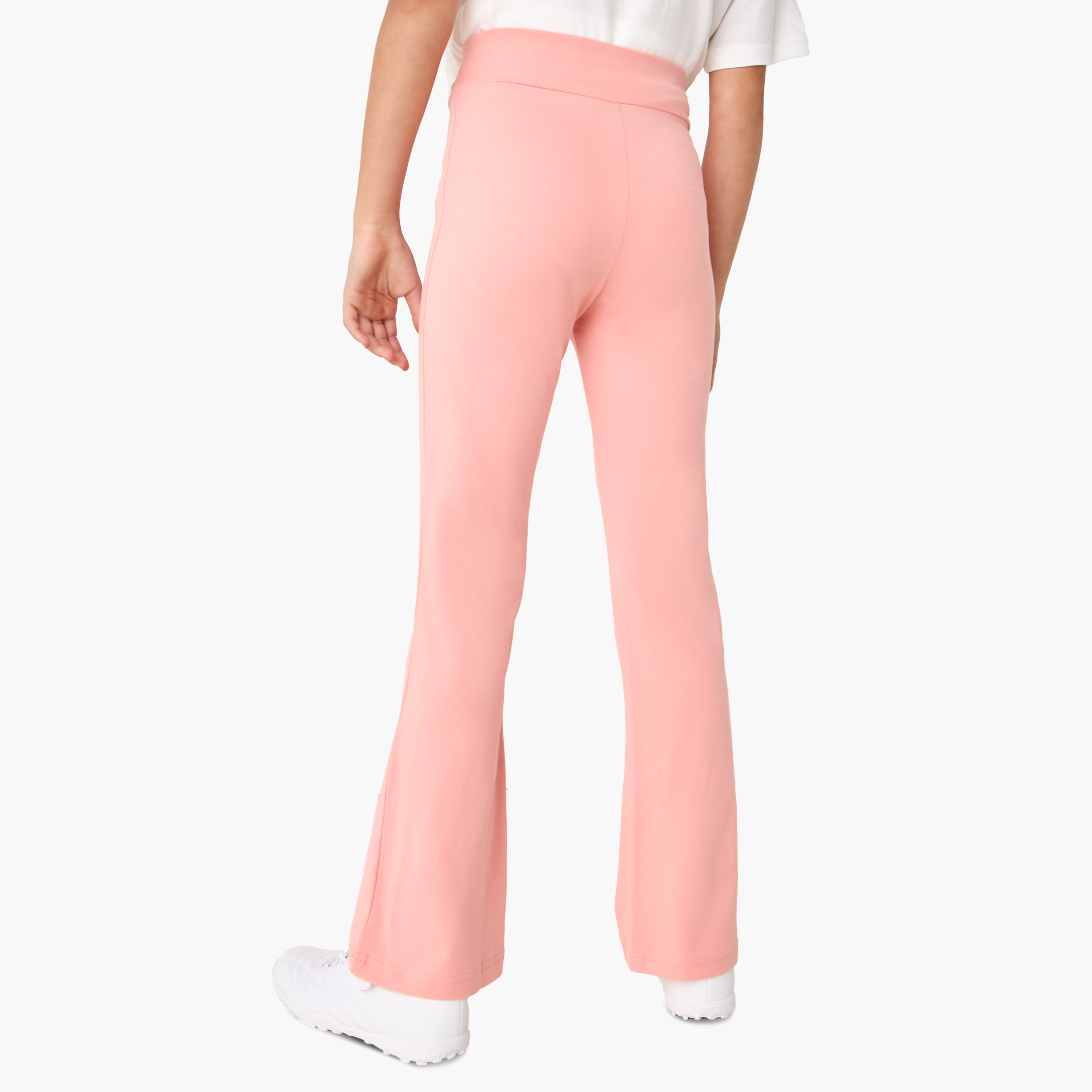 PUMA Logo Print Leggings with Elasticated Waistband-girls-clothing-bottoms-leggings-image-3