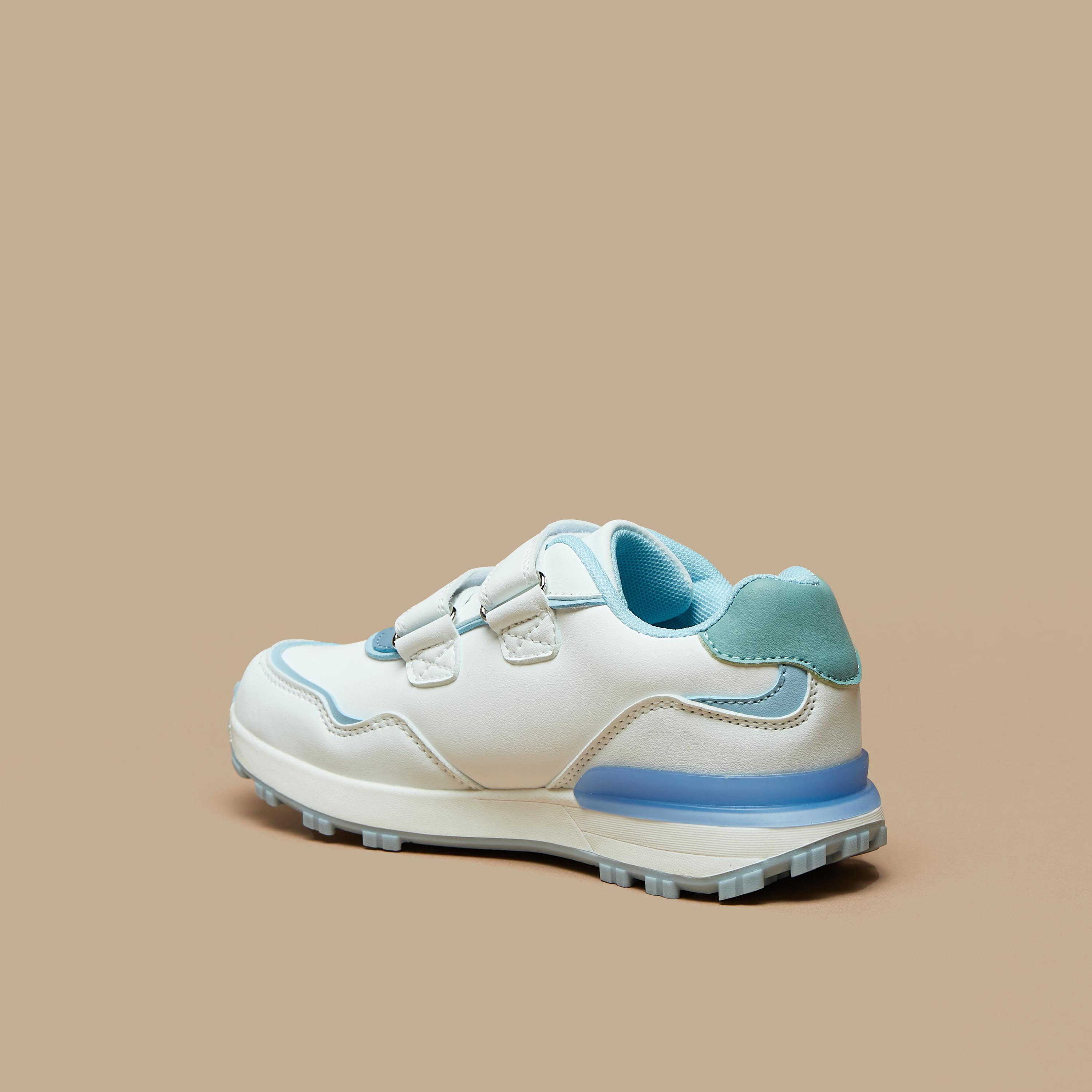 حذاء سنيكرز بطبعات ليلو وستيتش وشريط إغلاق لاصق من ديزني-girls-shoes-sneakers-image-2