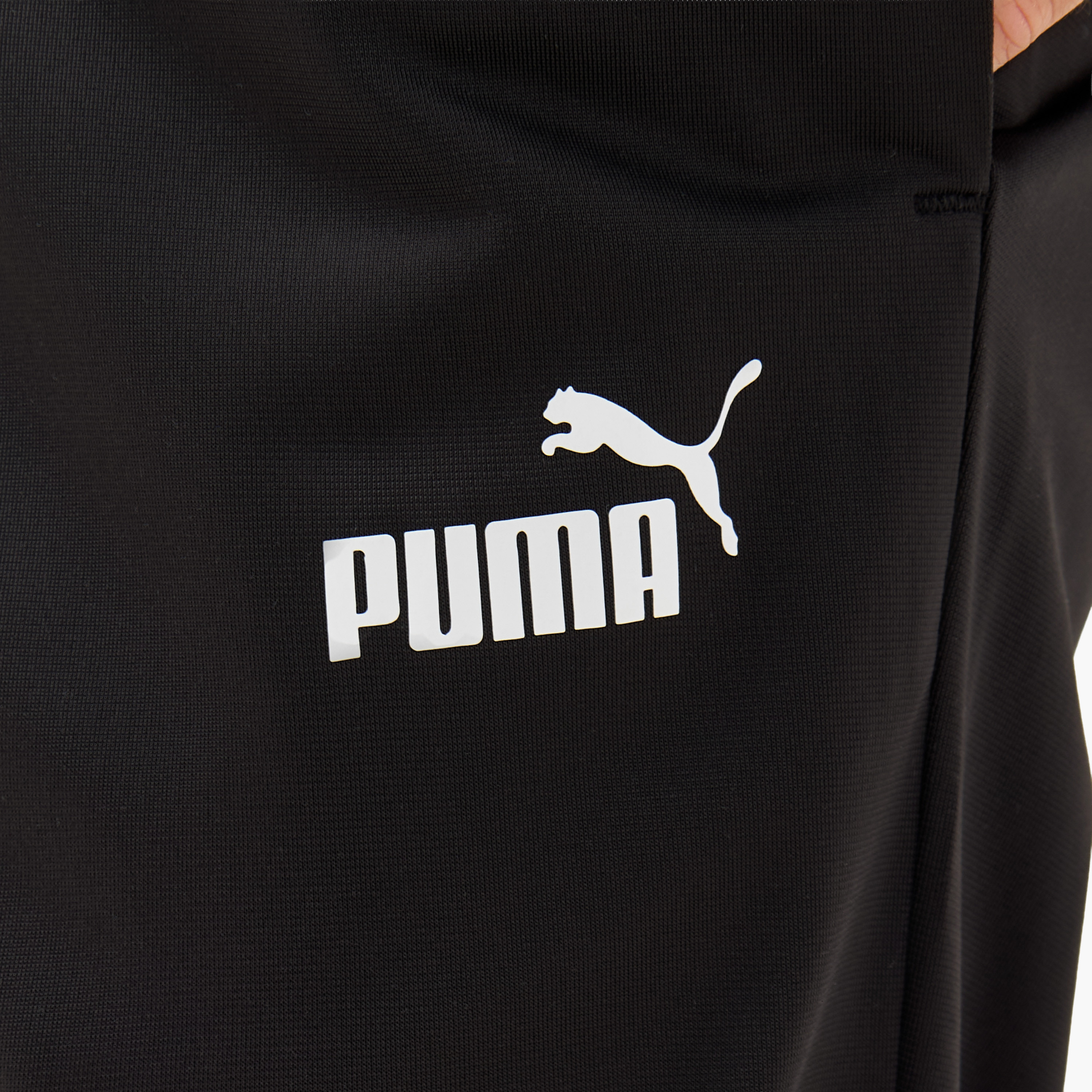 طقم جاكيت وبنطلون رياضي وطبعات شعار - قطن ناعم - بأكمام طويلة وياقة عالية للأولاد من بوما-boys-clothing-setsandcoords-image-1