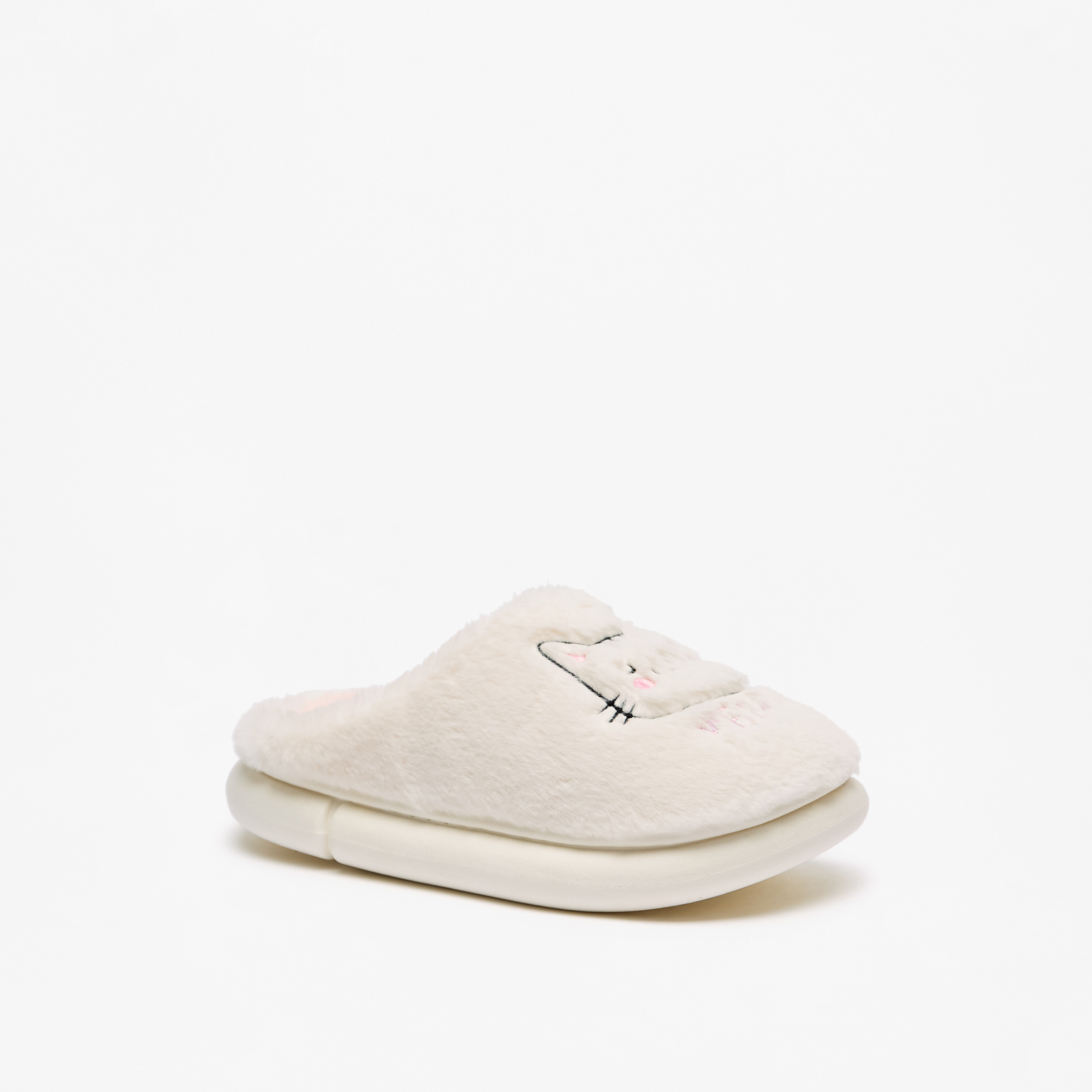 Le Confort Cat Applique Bedroom Mules-women-shoes-flipflopsandslides-image-1