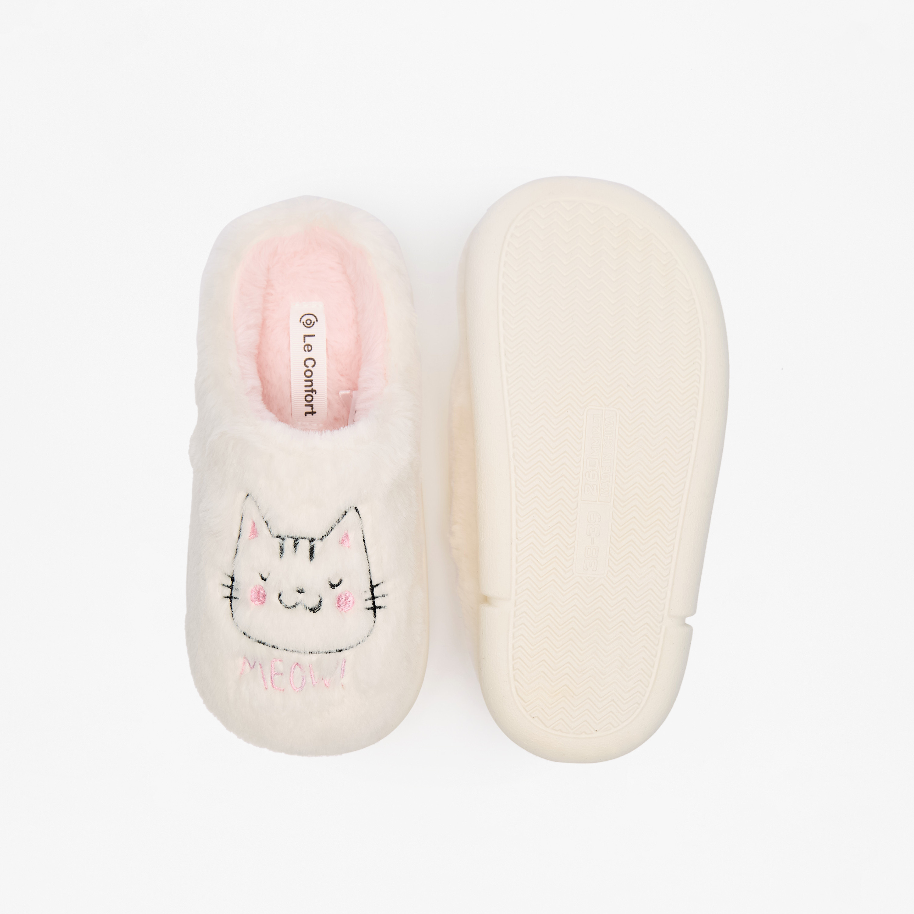 Le Confort Cat Applique Bedroom Mules-women-shoes-flipflopsandslides-image-4