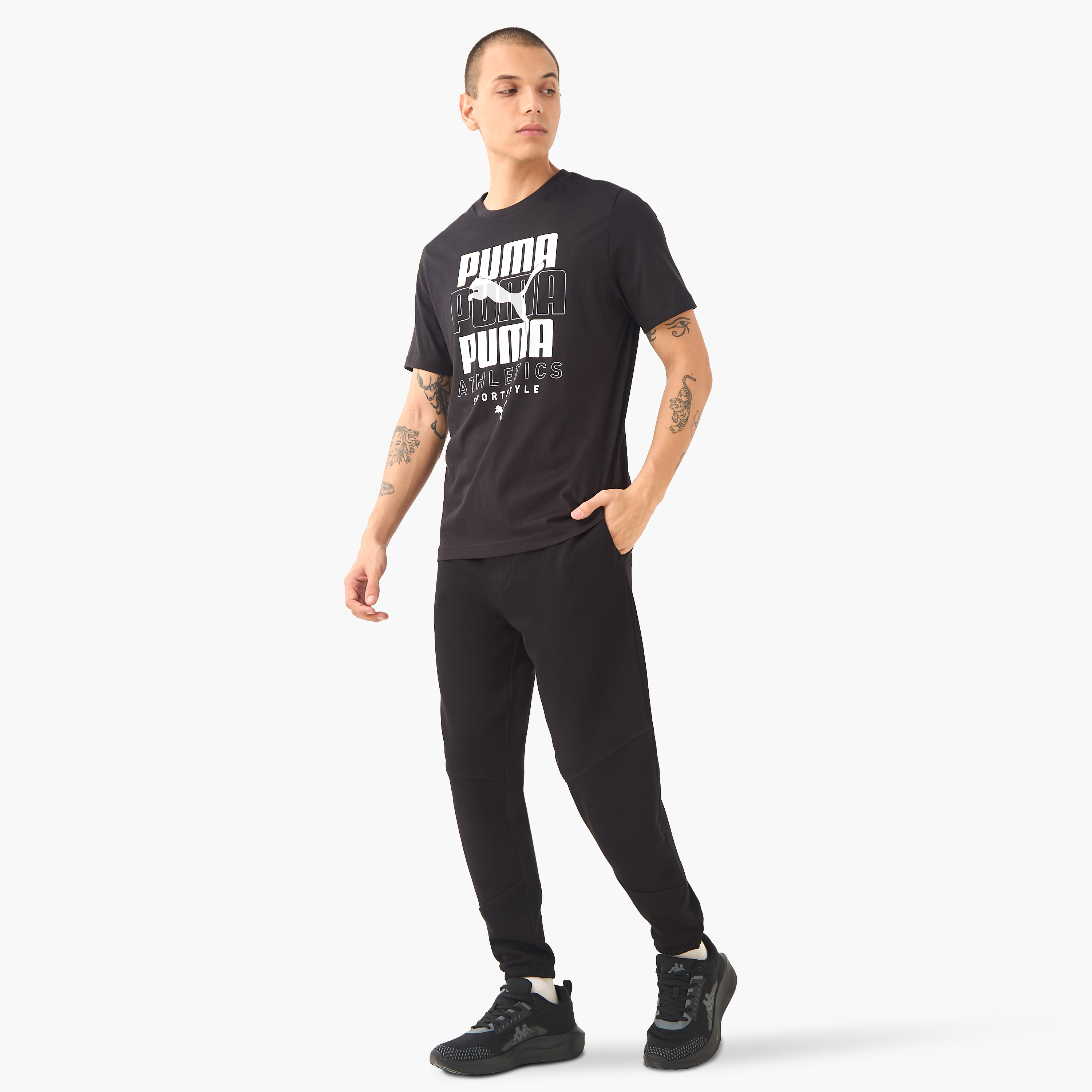 بوما- تيشيرت رجالي برسومات مطبوعة 688038 | OE-men-clothing-sportswearandactivewear-tshirtsandpolos-image-2