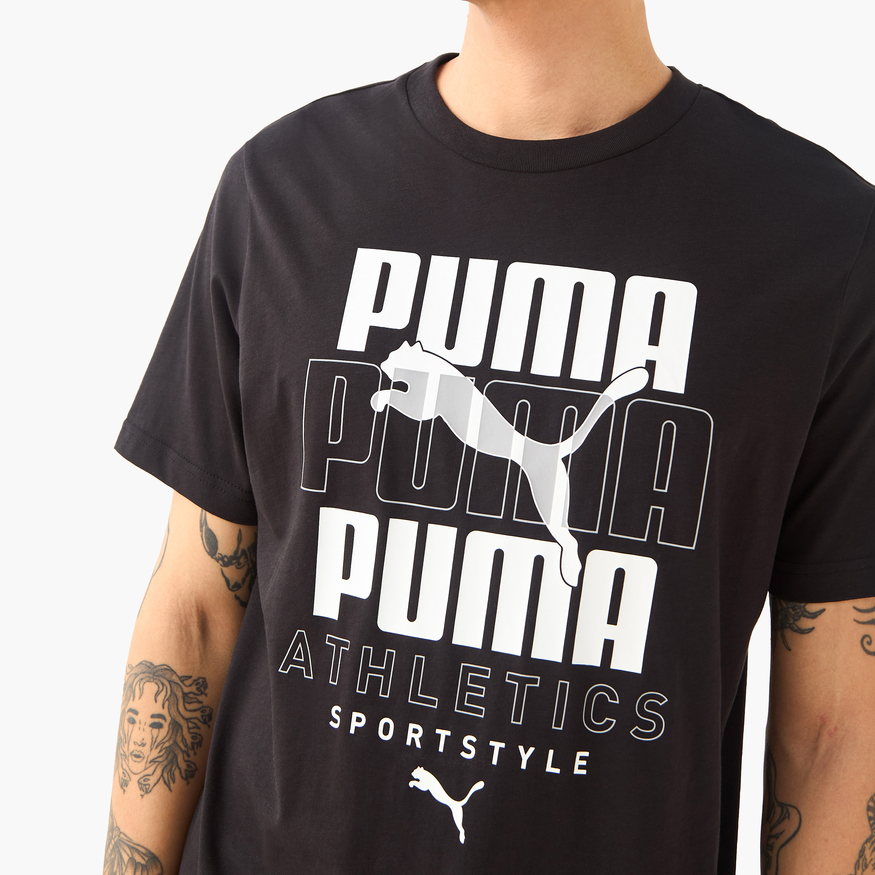 بوما- تيشيرت رجالي برسومات مطبوعة 688038 | OE-men-clothing-sportswearandactivewear-tshirtsandpolos-image-4