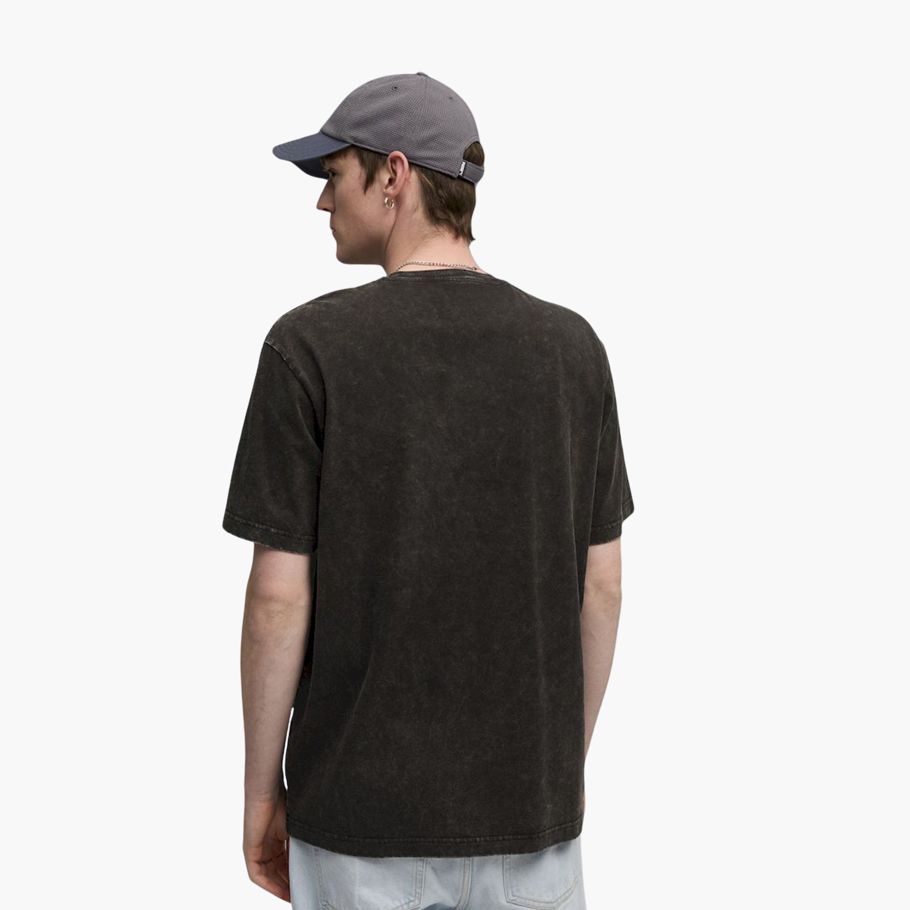 Puma Men's Essentials Elevated Relaxed Wash Tee 688048 | OE-men-clothing-sportswearandactivewear-tshirtsandpolos-image-3