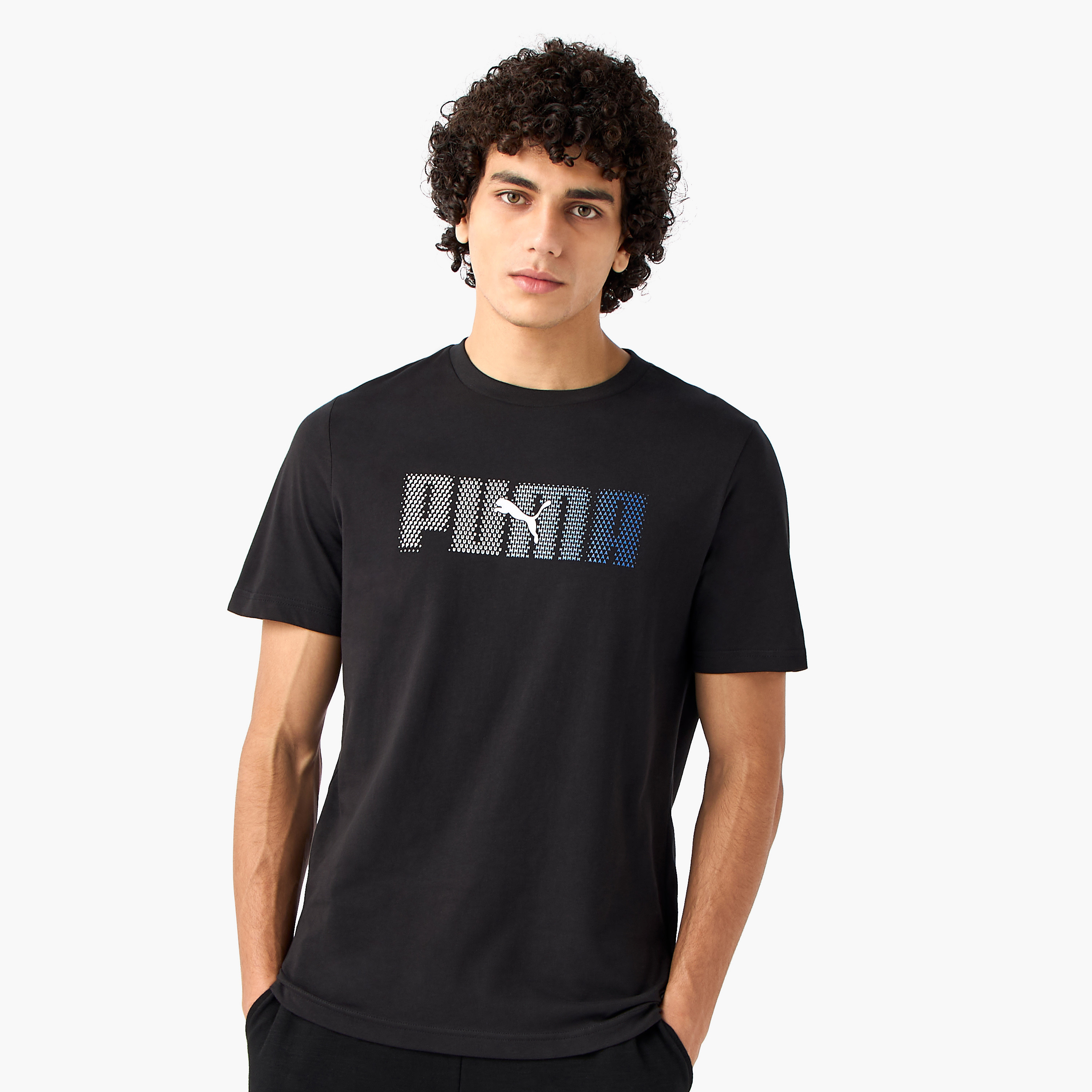 تيشيرت لوغو لوكس للرجال بوما 688184 | OE-men-clothing-sportswearandactivewear-tshirtsandpolos-image-1