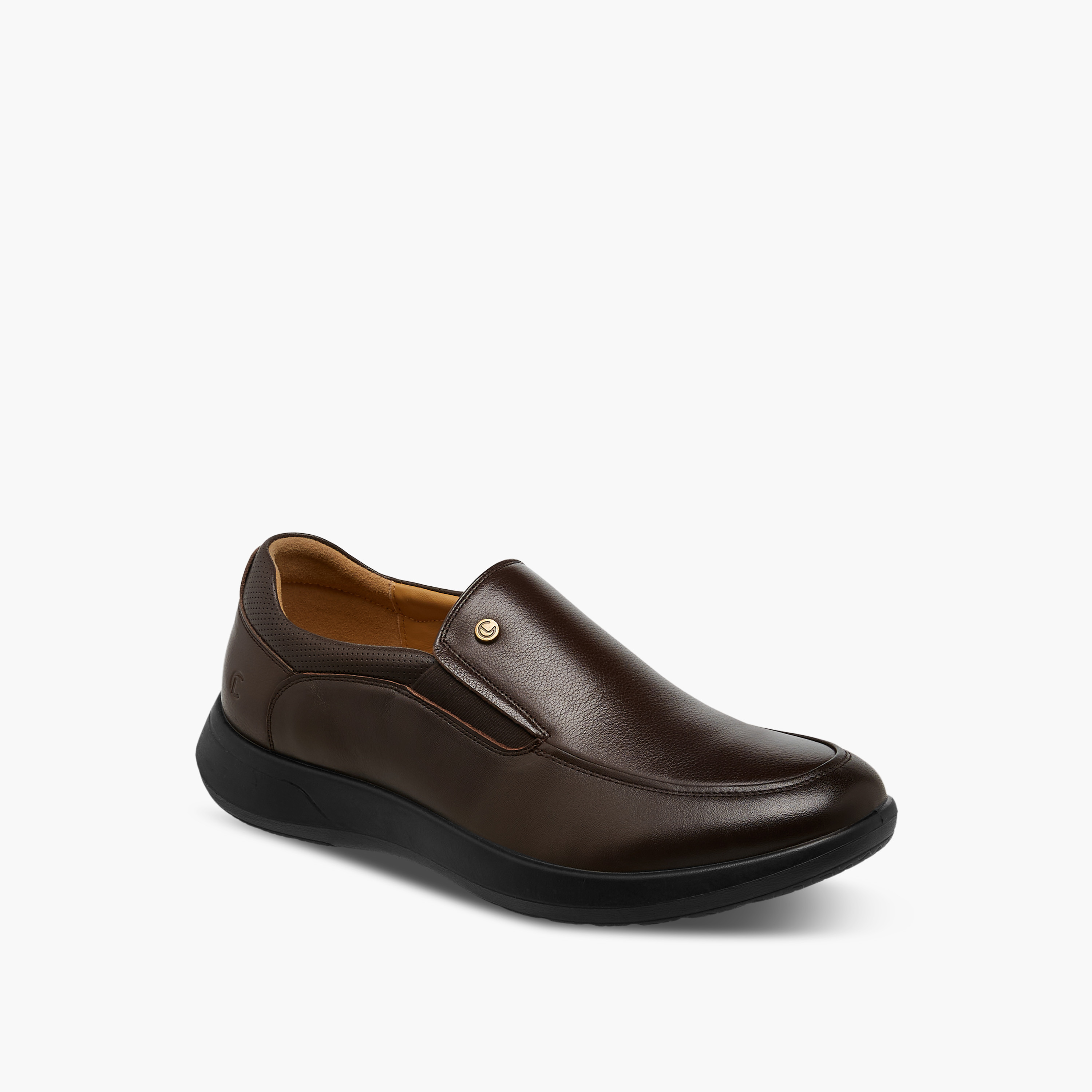 Le Confort Men Solid Slip-On Leather Loafers-men-shoes-formalshoes-image-2