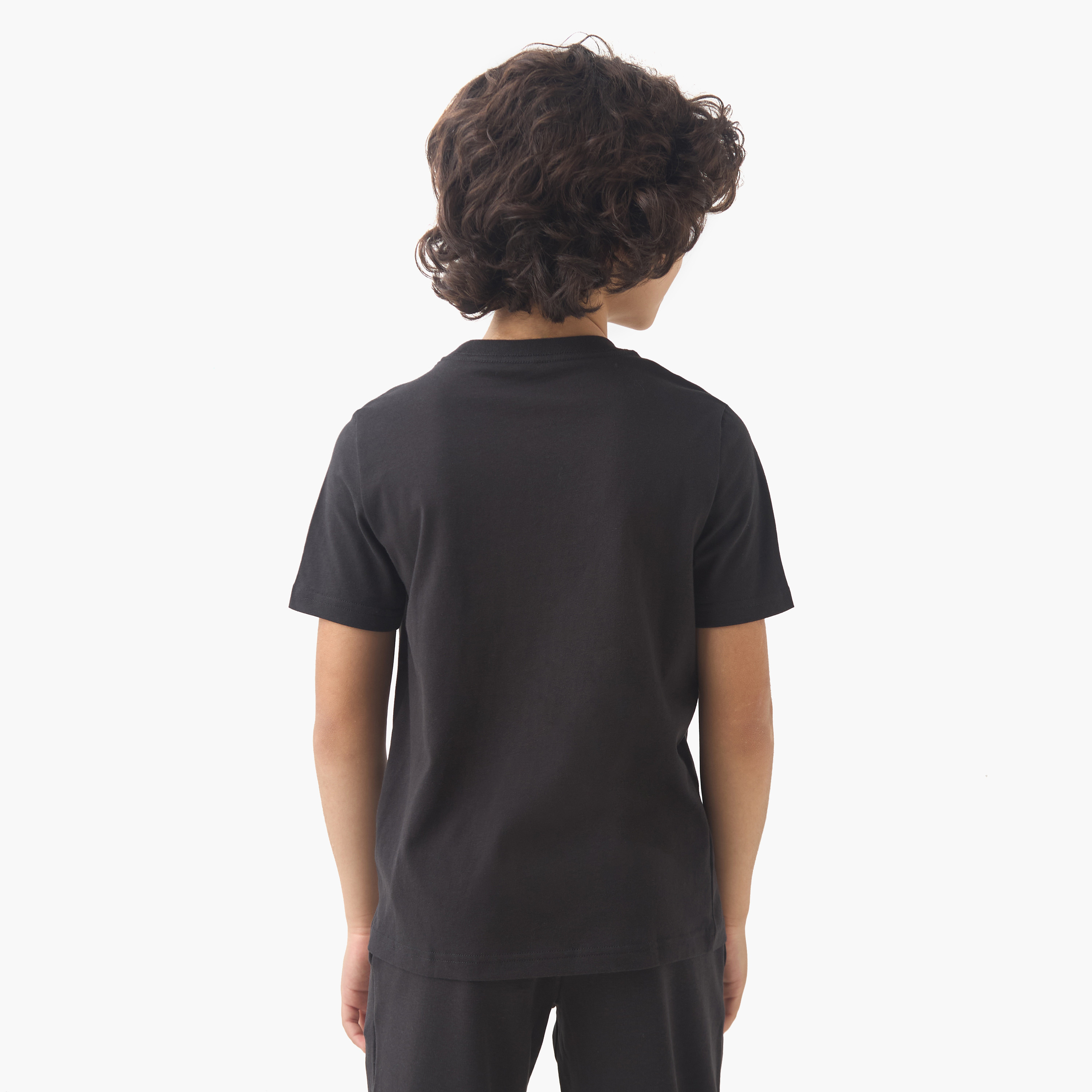 PUMA Boys Crew Neck T-shirt with Graphic Print - Cotton - Short Sleeves-sports-boys-clothing-tops-image-3