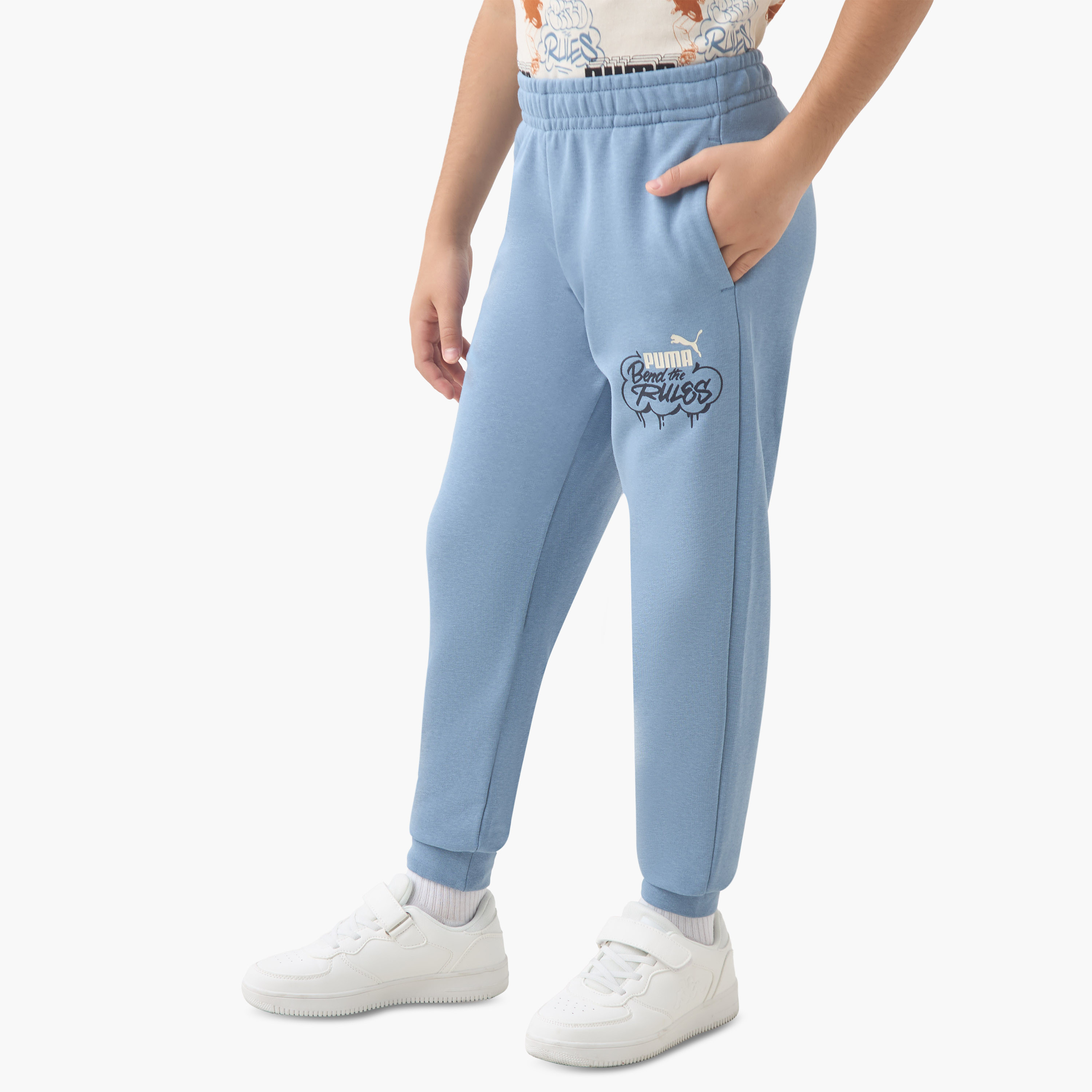 بنطلون رياضي قطن بطبعات للأولاد من بوما-boys-clothing-bottoms-joggersandtrackpants-image-5