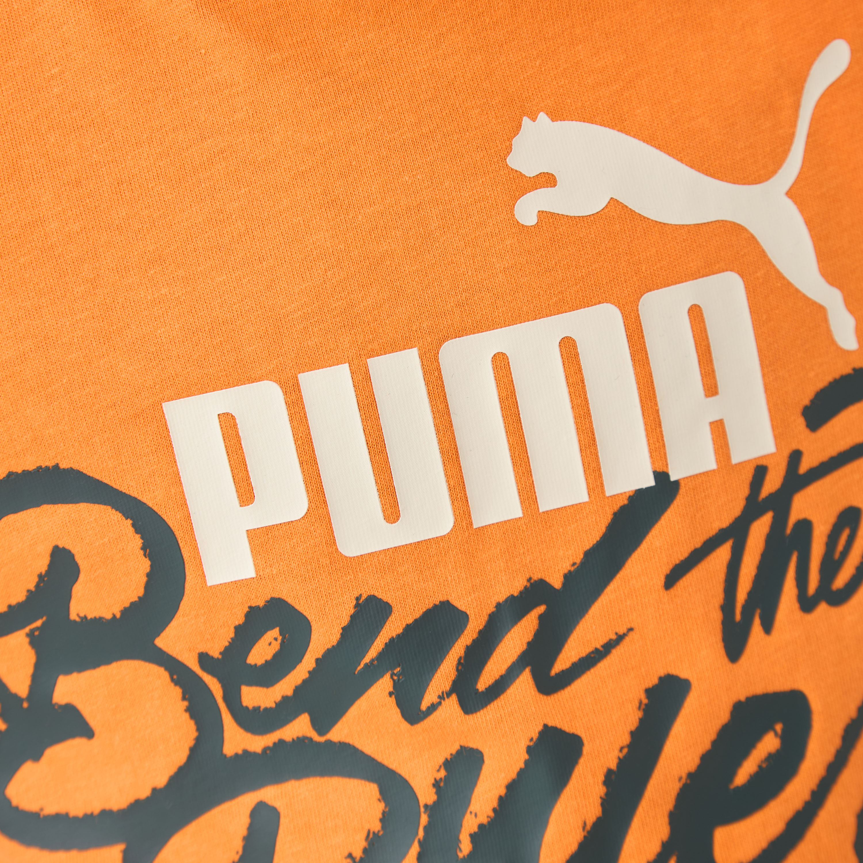PUMA Boys Crew Neck T-shirt with Slogan Print - Cotton - Short Sleeve-sports-boys-clothing-tops-image-5
