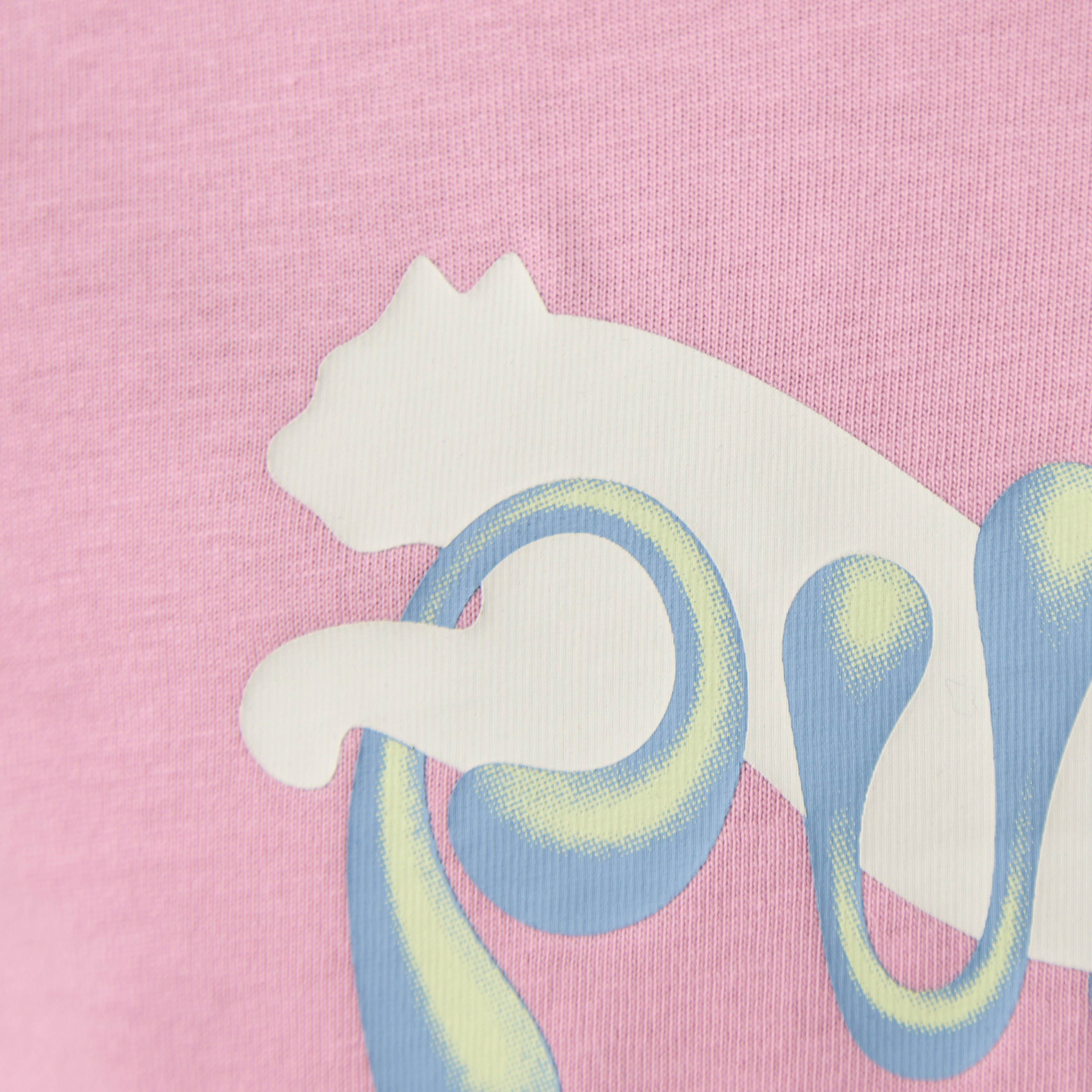 PUMA Girls Crew Neck T-shirt with Logo Print - Cotton - Short Sleeves-sports-girls-clothing-tops-image-5