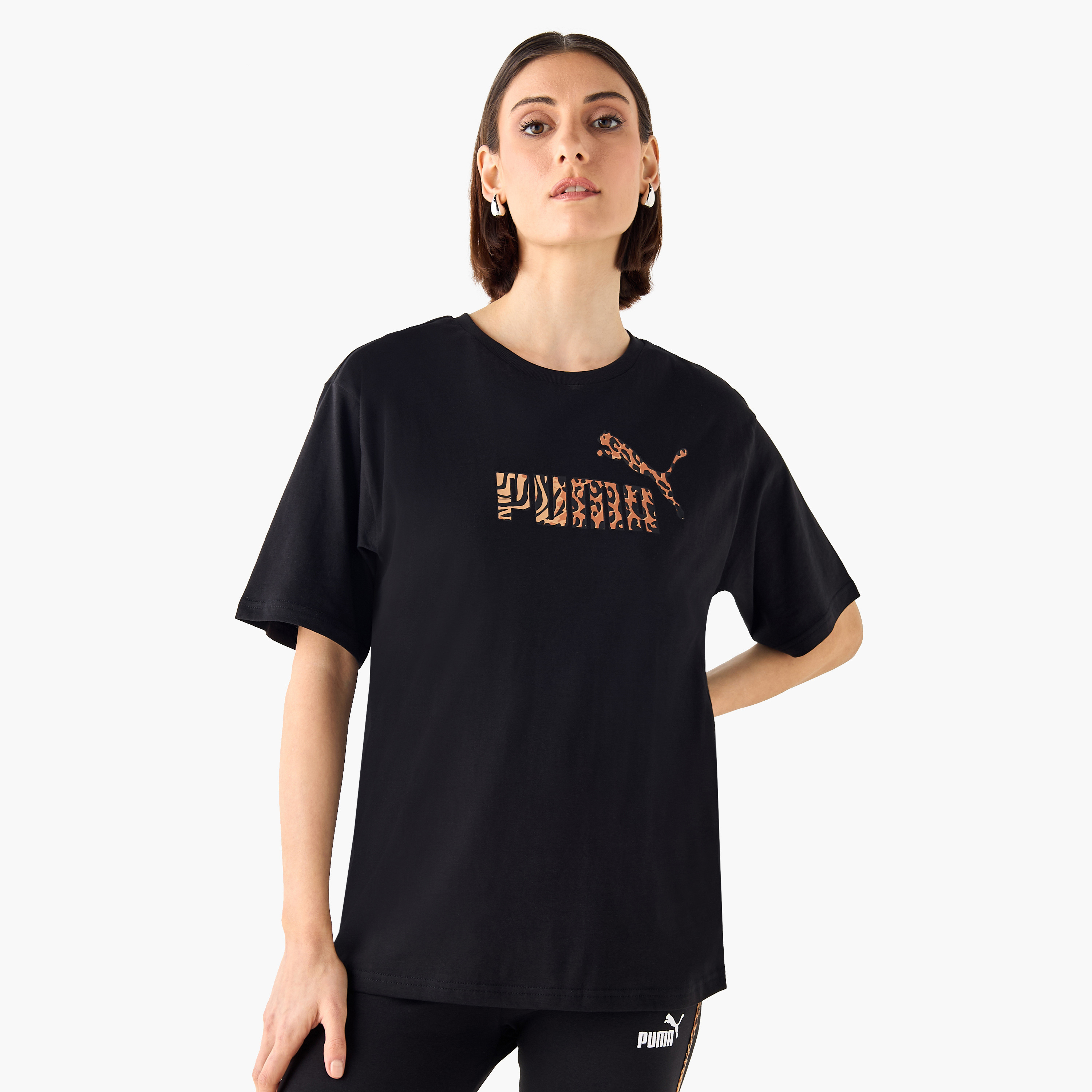 بوما - تيشيرت ايسينشال انيمال جرافيك ريلاكسد - للنساء 688532 | OE-women-clothing-tshirts-image-3