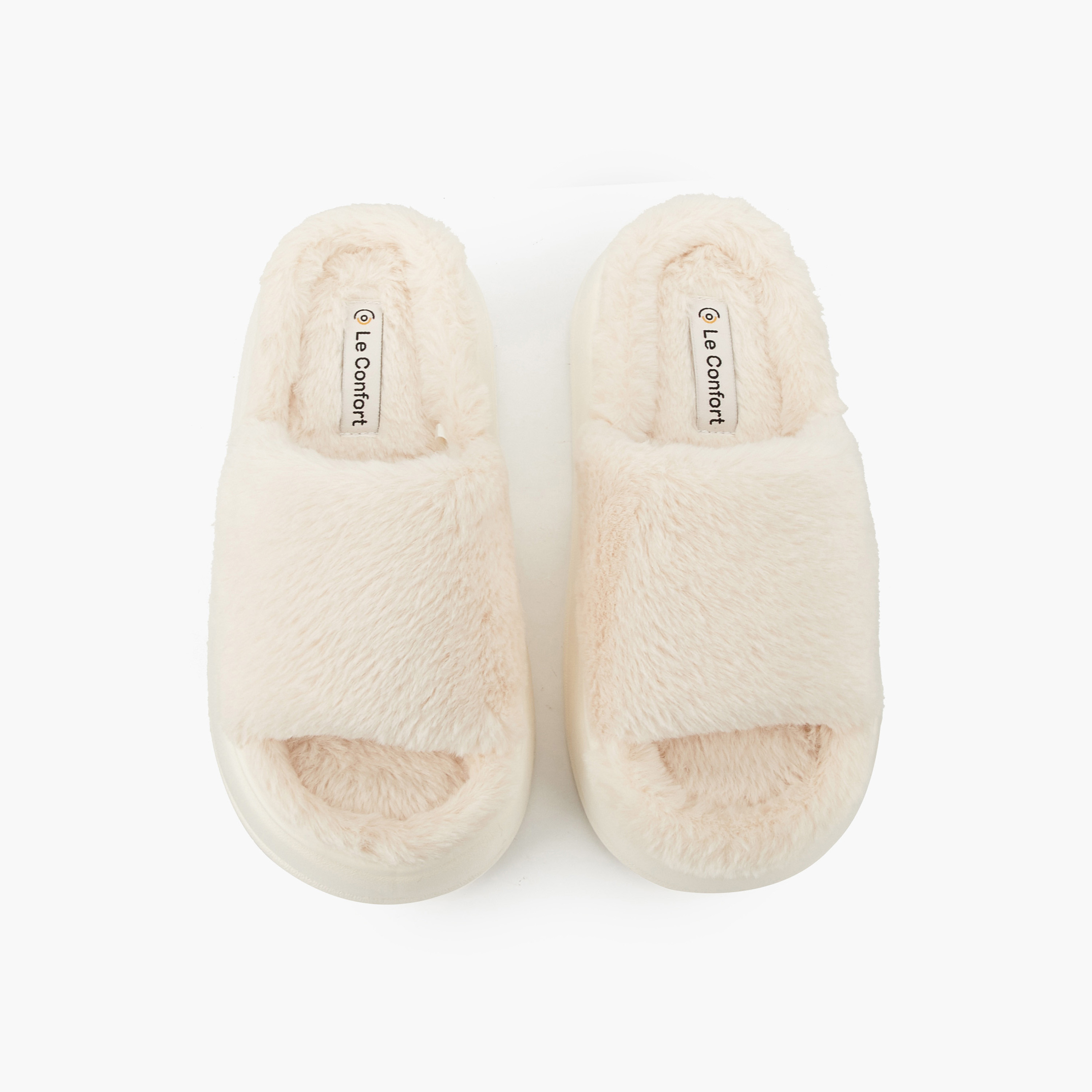 شبشب منزلي بمقدمة مفتوحة للنساء من لو كونفورت-women-shoes-bedroomslippers-image-1