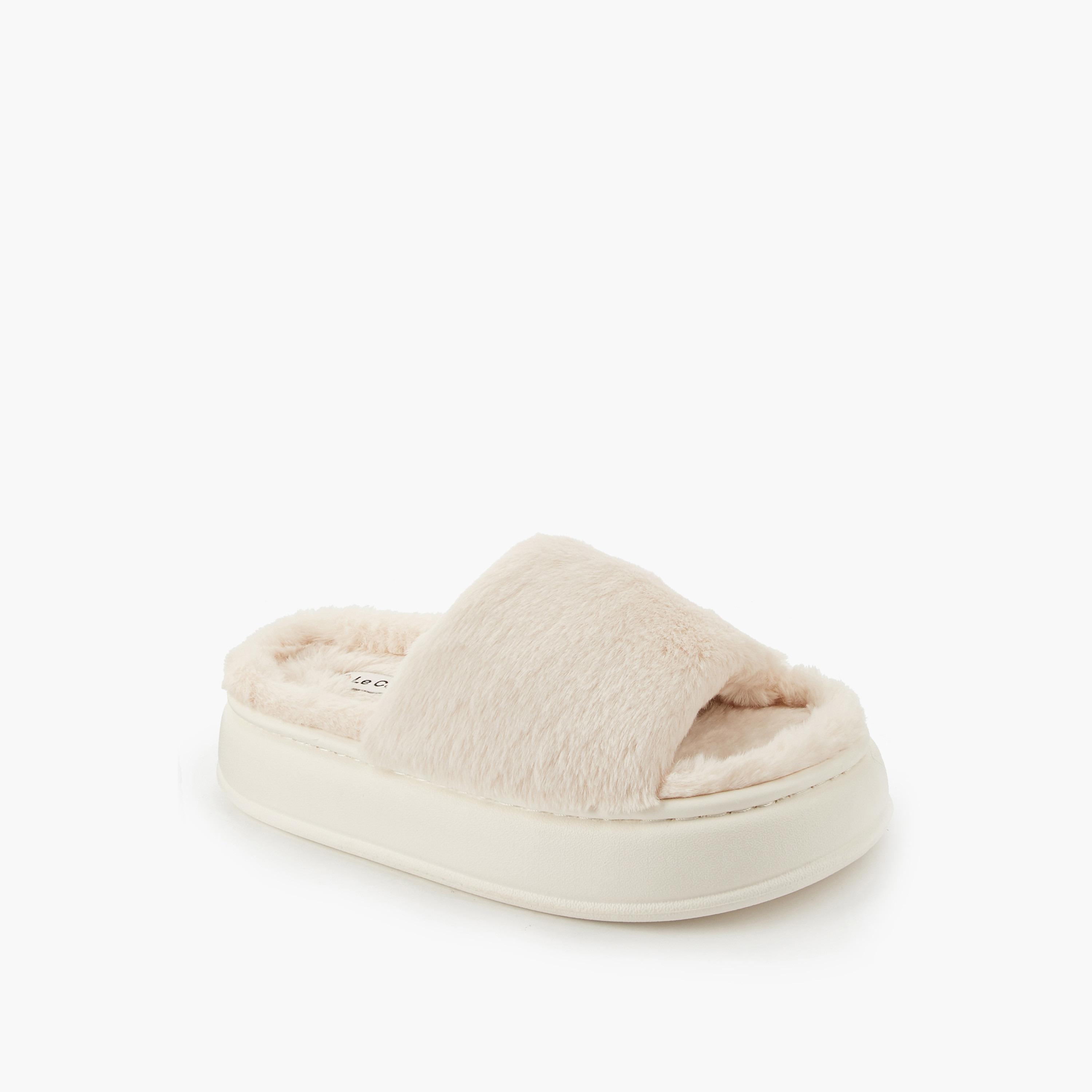 شبشب منزلي بمقدمة مفتوحة للنساء من لو كونفورت-women-shoes-bedroomslippers-image-3