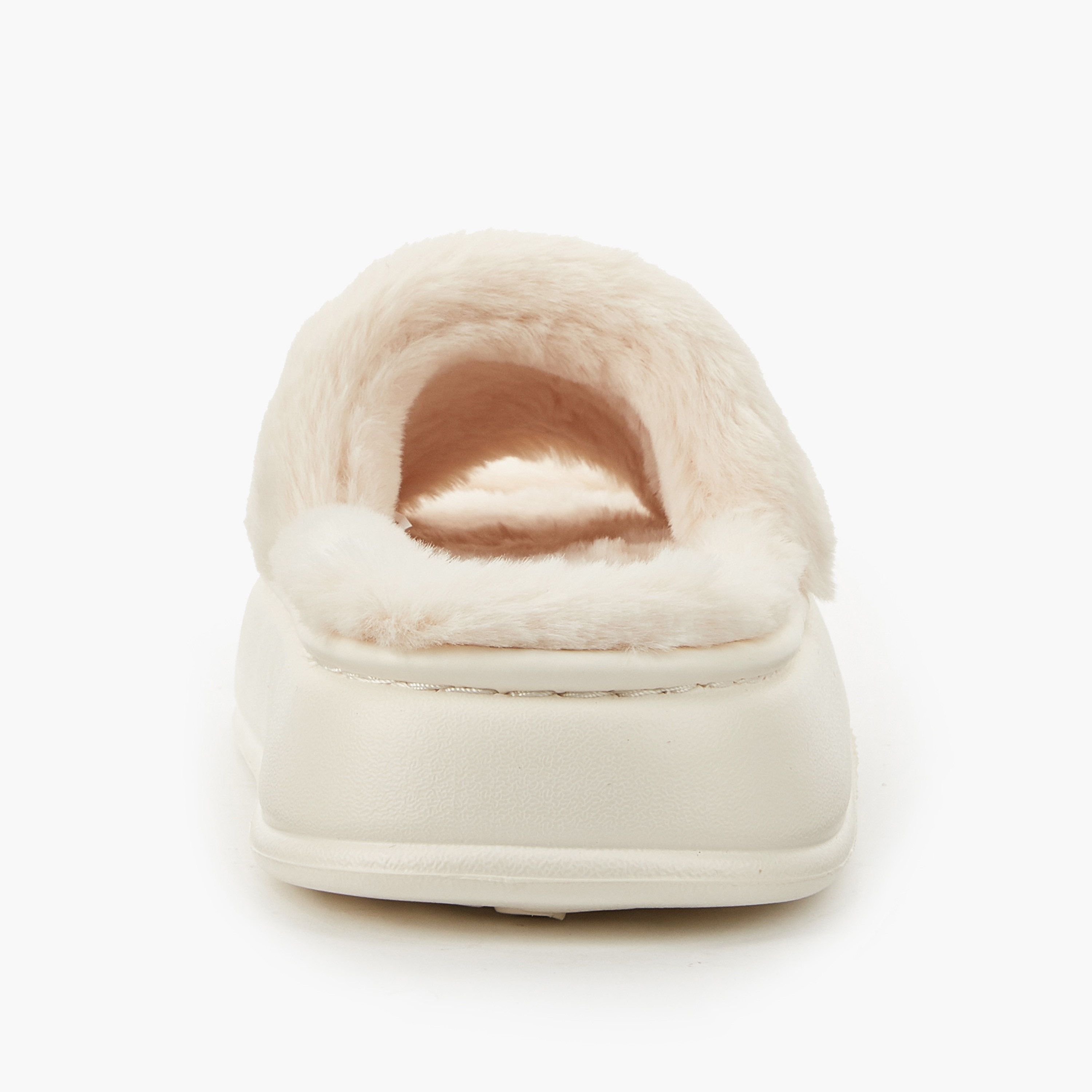 شبشب منزلي بمقدمة مفتوحة للنساء من لو كونفورت-women-shoes-bedroomslippers-image-5