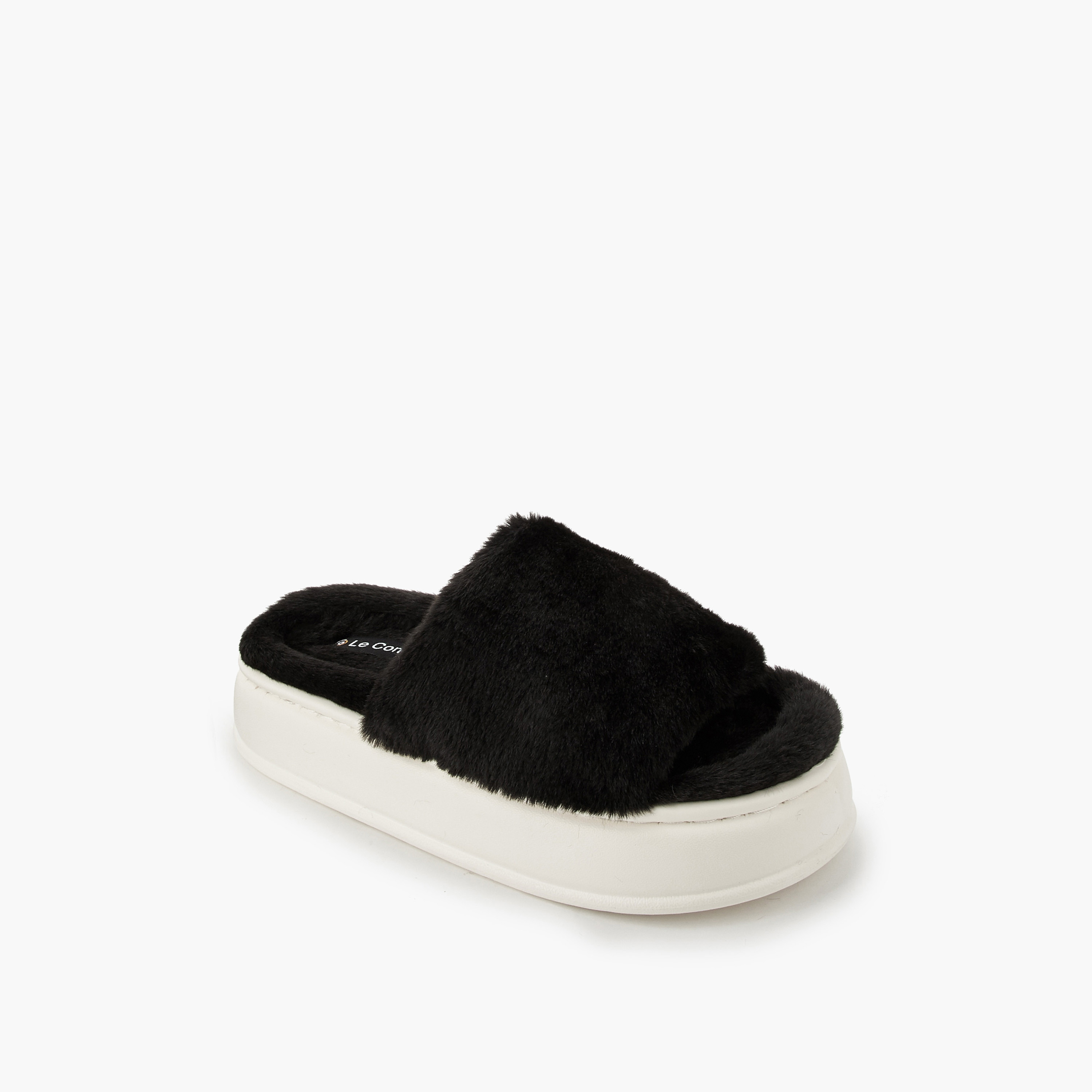 شبشب منزلي بمقدمة مفتوحة للنساء من لو كونفورت-women-shoes-bedroomslippers-image-3